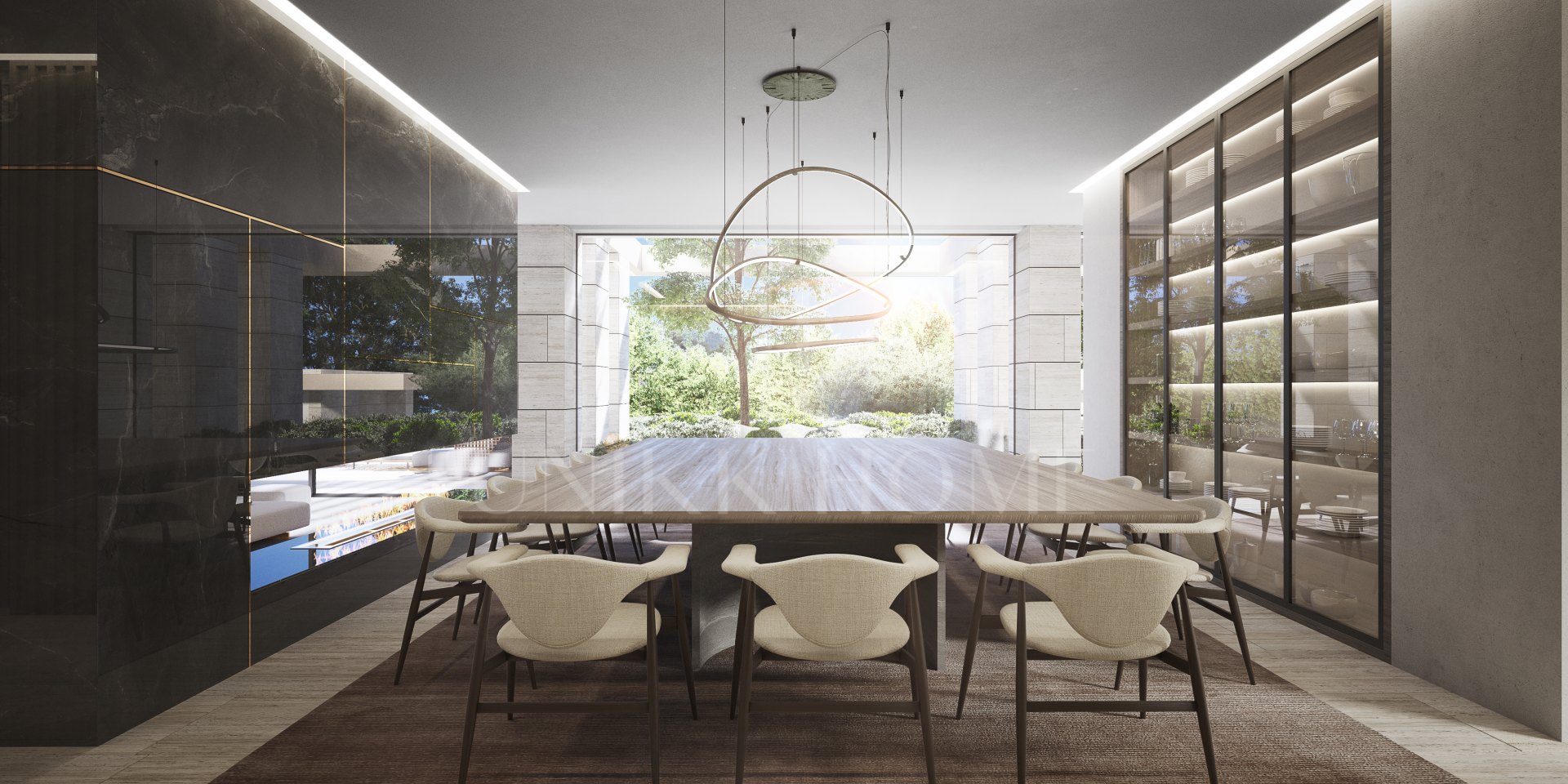 Southwest facing plot in La Zagaleta with a spectacular villa project