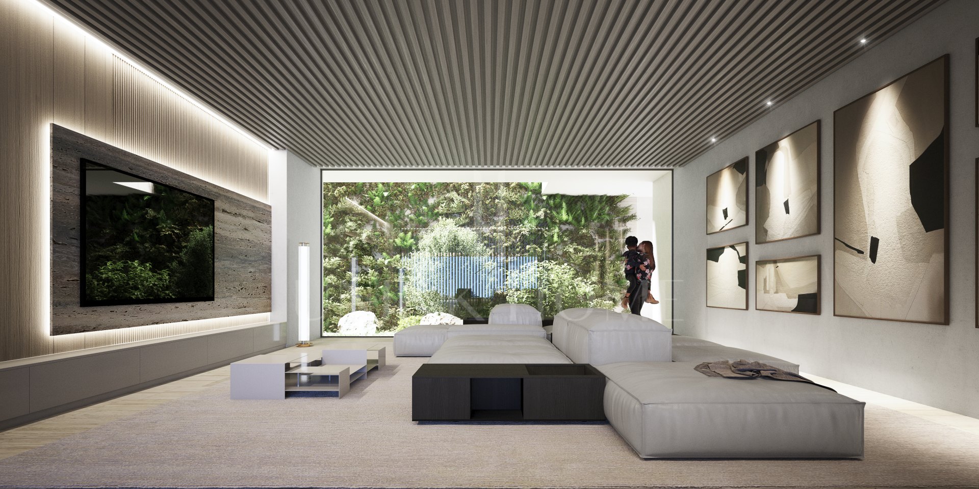 Southwest facing plot in La Zagaleta with a spectacular villa project