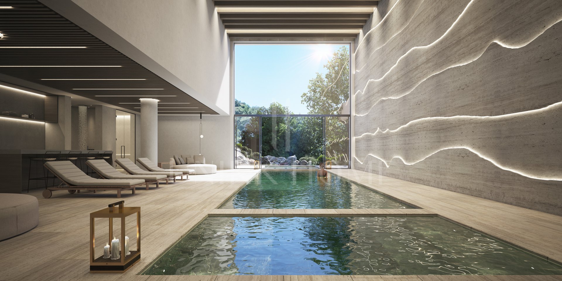 Southwest facing plot in La Zagaleta with a spectacular villa project