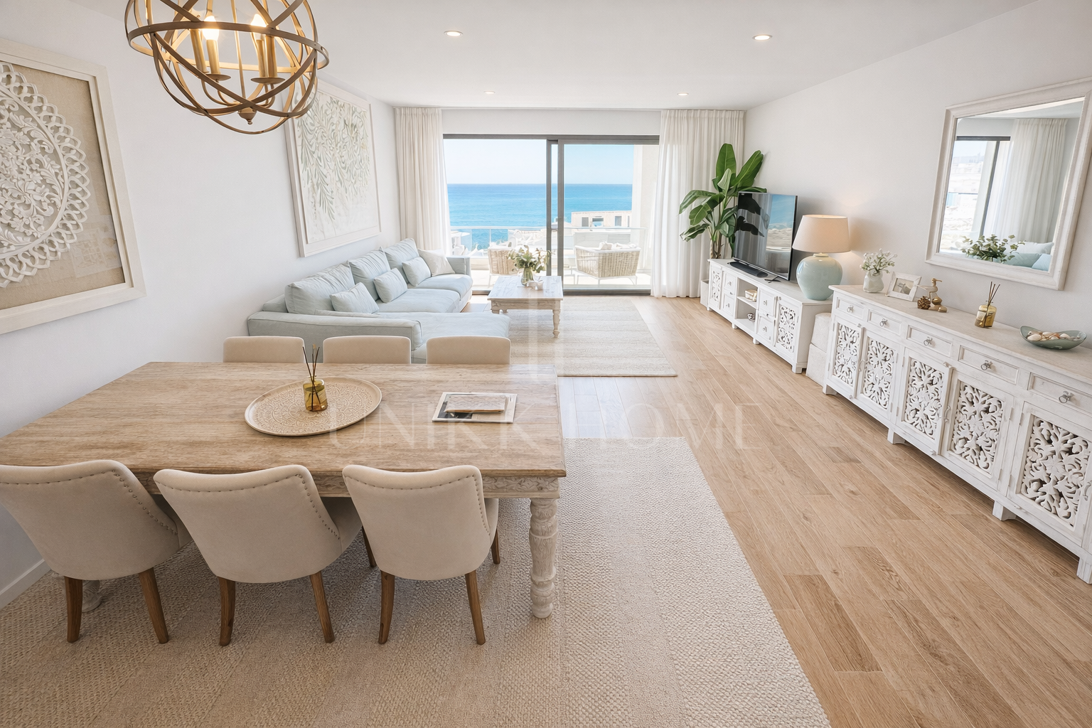 Impresionante apartamento con vistas al mar en The Links II, Alcaidesa - Se vende completamente amueblado