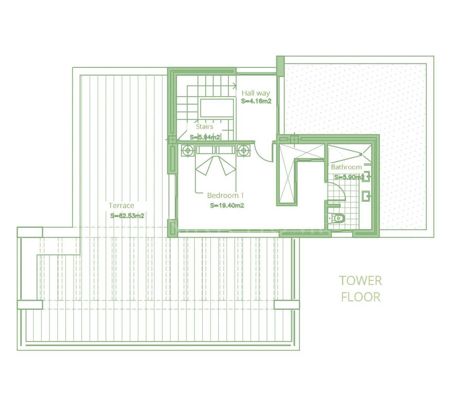 Ático dúplex elegante y luminoso en Cortijo del Golf en la Nueva Milla de Oro