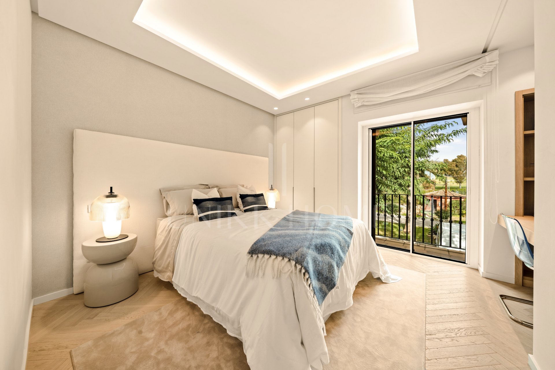 Modern Coastal-Inspired Duplex Penthouse in Gated Community
