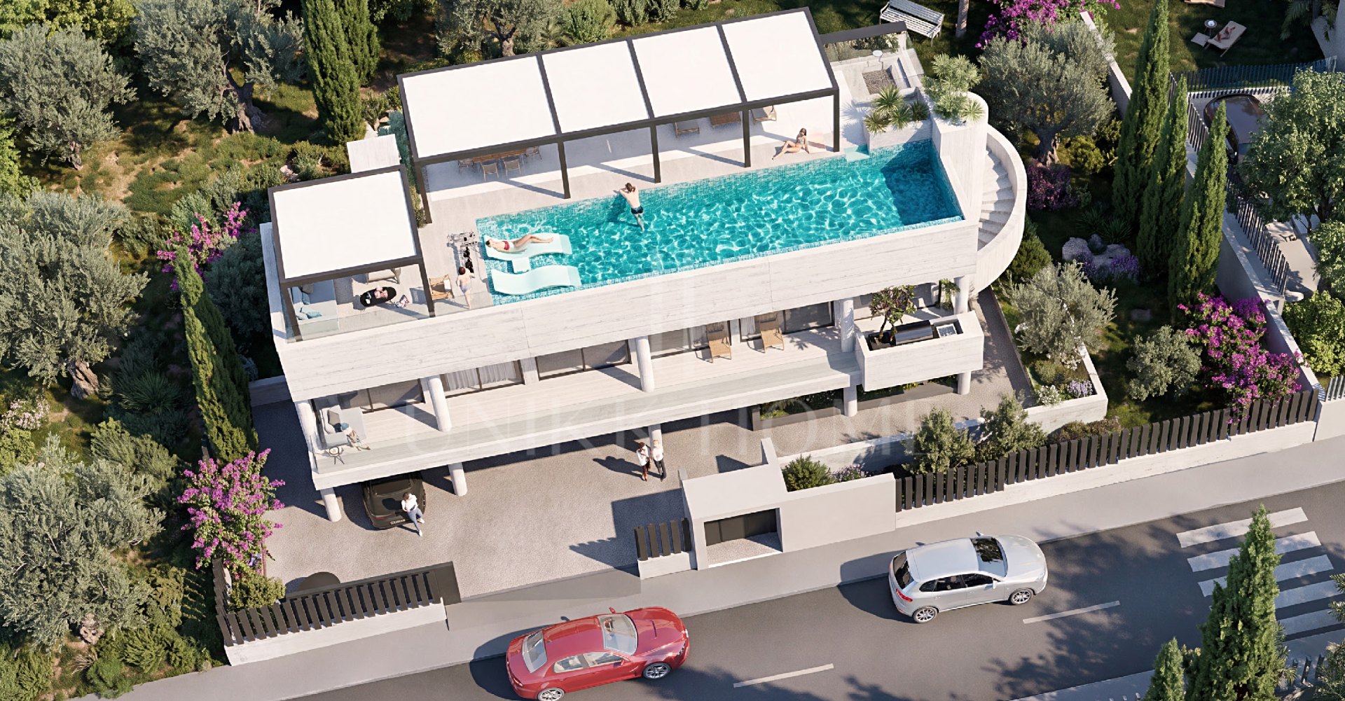 Contemporary Villa Project with Panoramic Sea Views in Nueva Andalucía