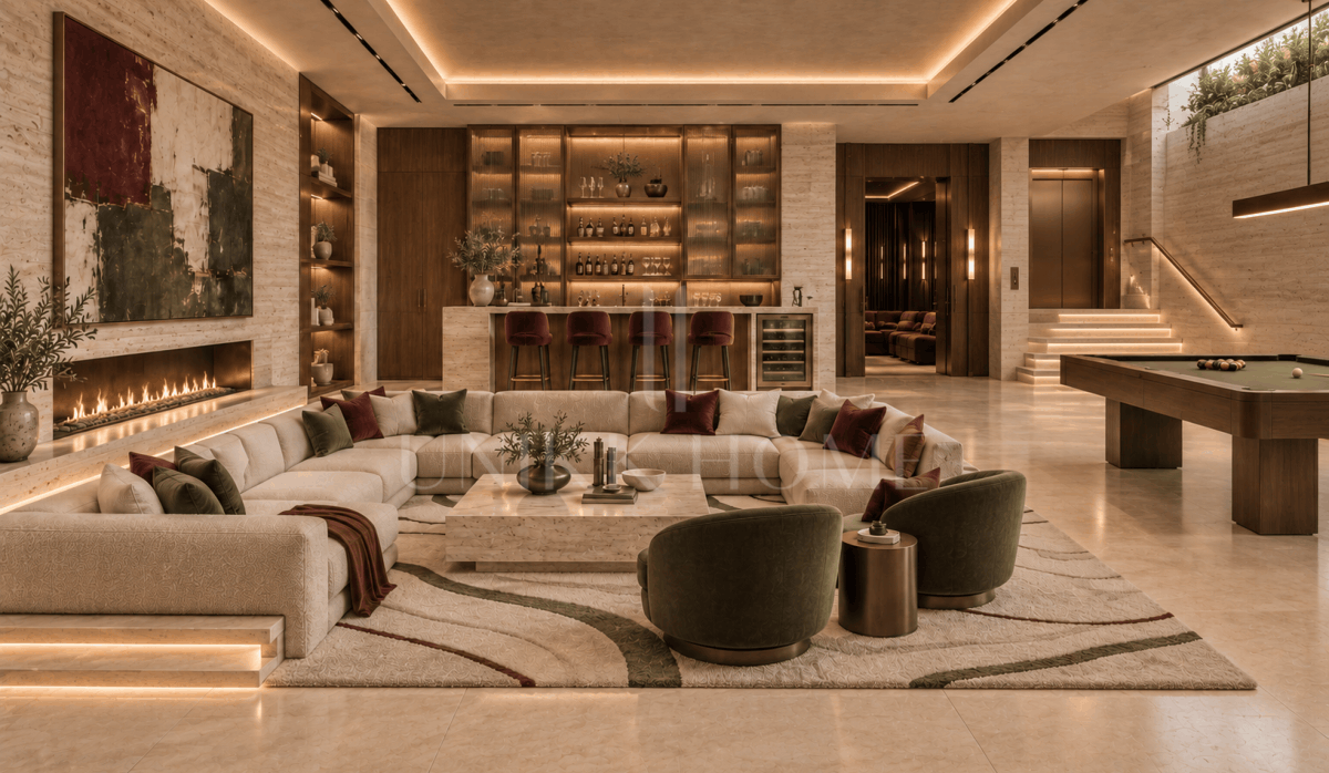Exclusive Luxury Villa Project with Panoramic Sea Views on the Frontline of Golf in Los Flamingos, Benahavís