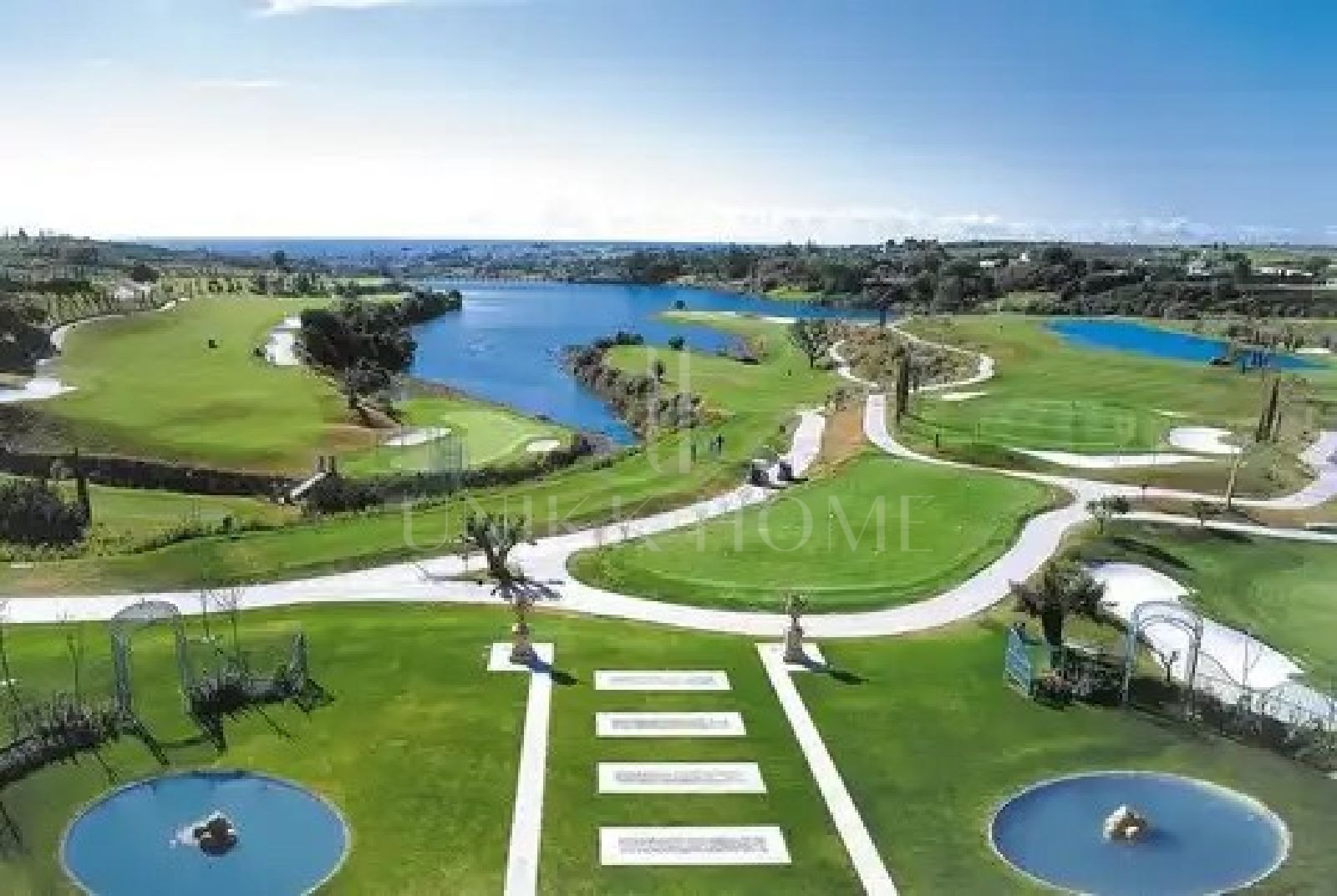 Proyecto Exclusivo de Villa de Lujo en Primera Línea de Golf en Los Flamingos, Benahavís