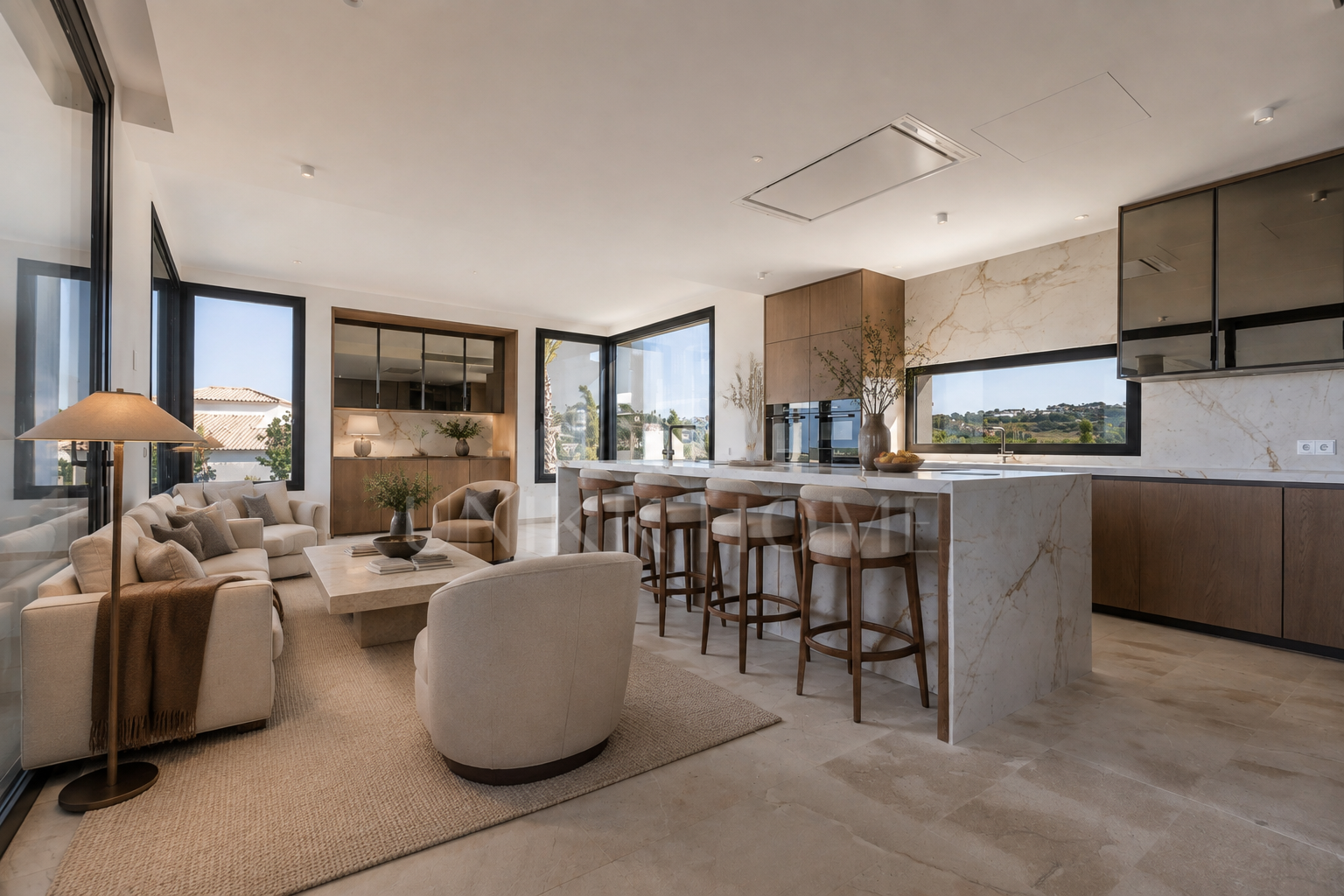 Villa en construcion en Sotogrande alto