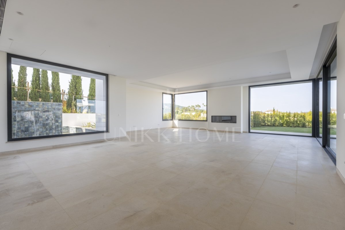 Villa en construcion en Sotogrande alto