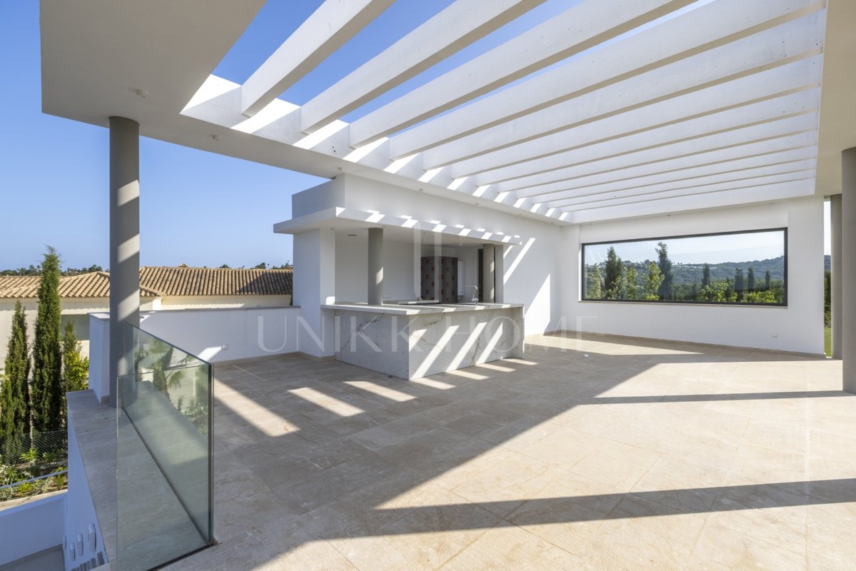 Villa en construcion en Sotogrande alto