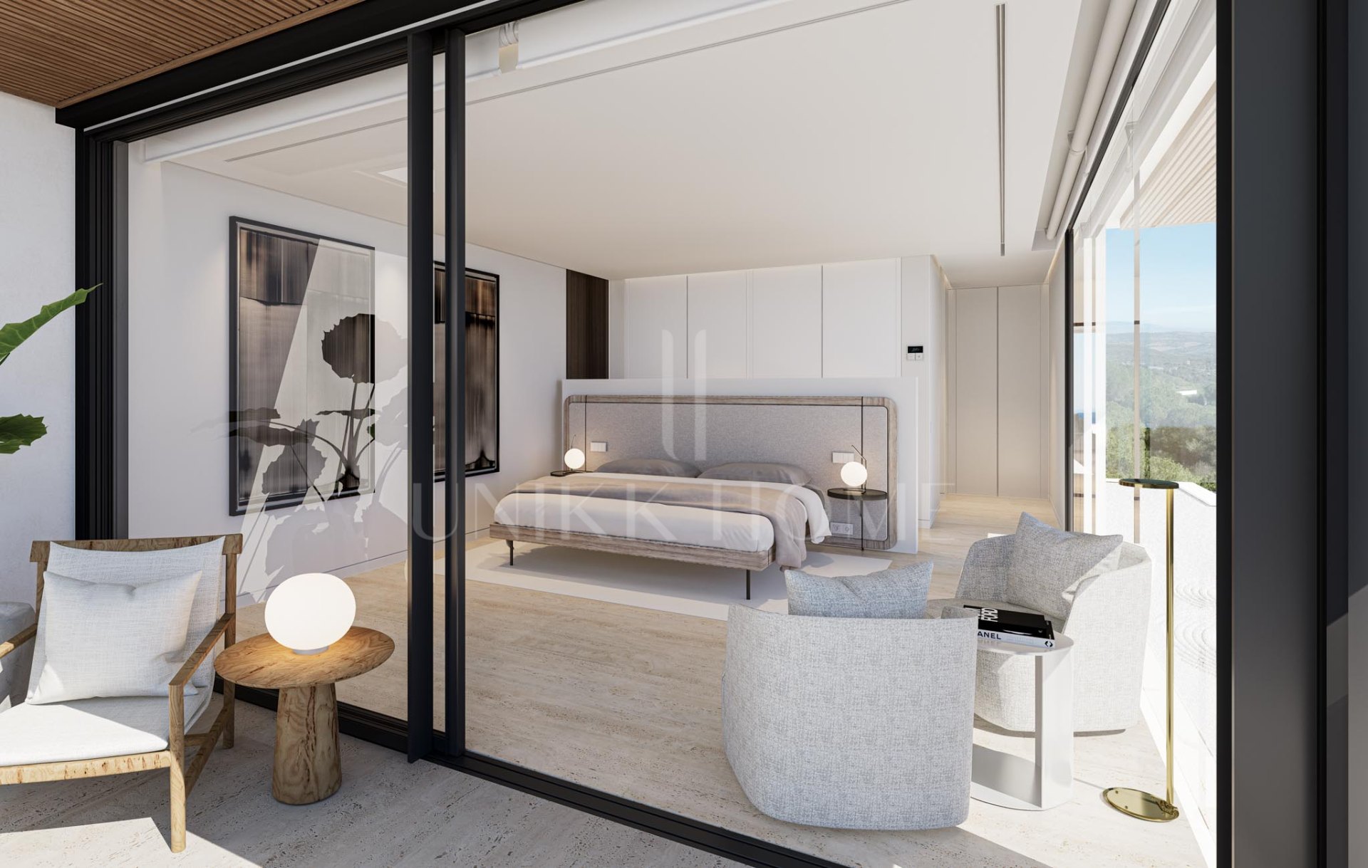 VILLA CON VISTAS AL MAR EN LA RESERVA DE SOTOGRANDE
