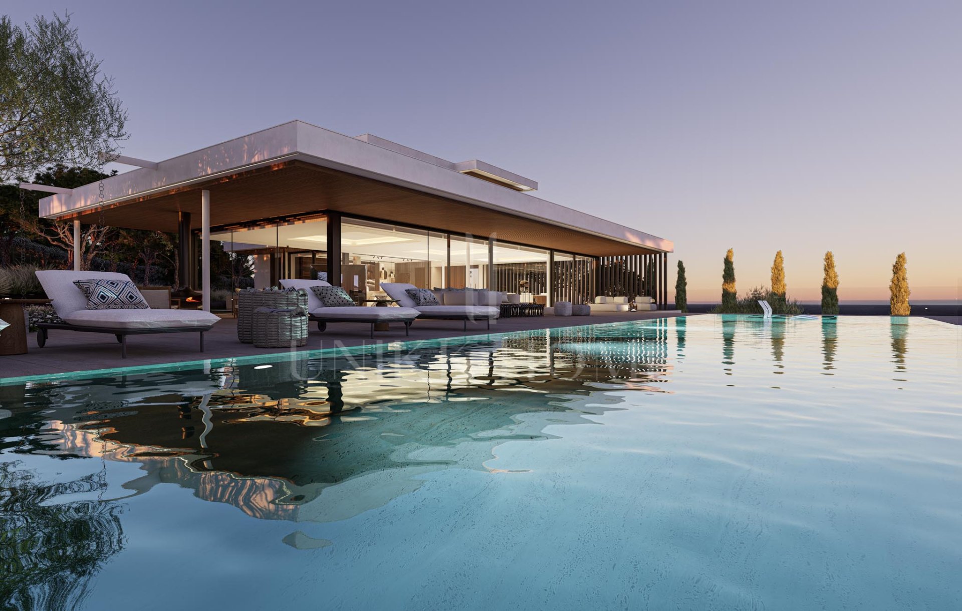 VILLA CON VISTAS AL MAR EN LA RESERVA DE SOTOGRANDE