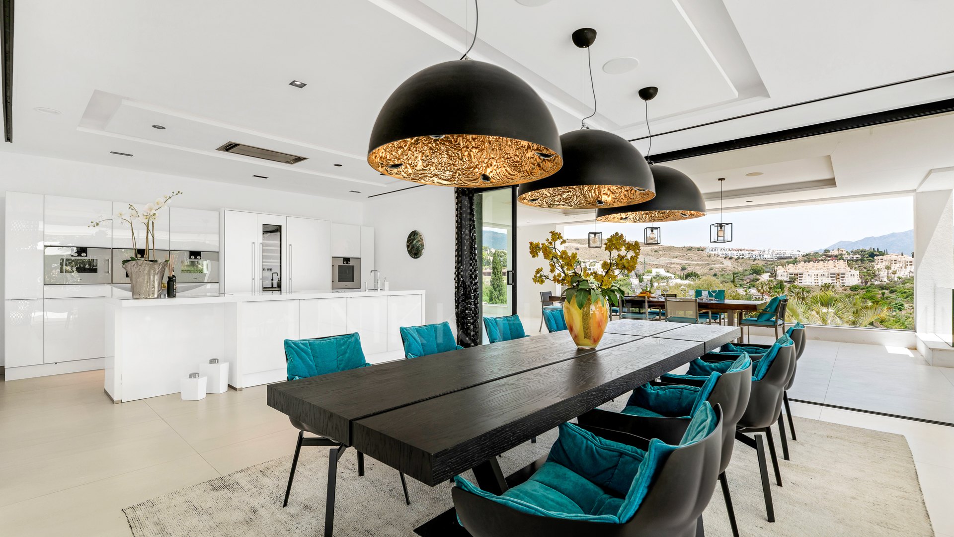 Spectacular New Villa with Sea and Golf Views