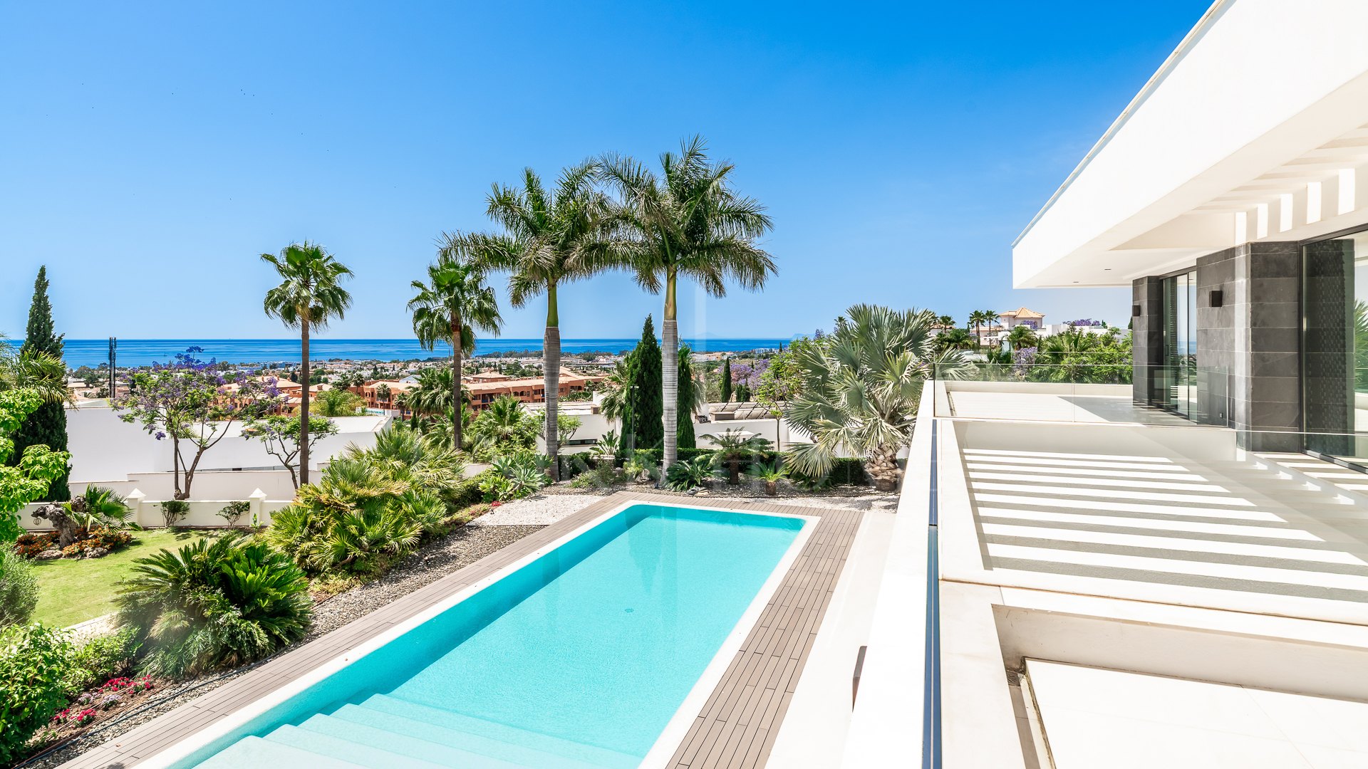 Spectacular New Villa with Sea and Golf Views