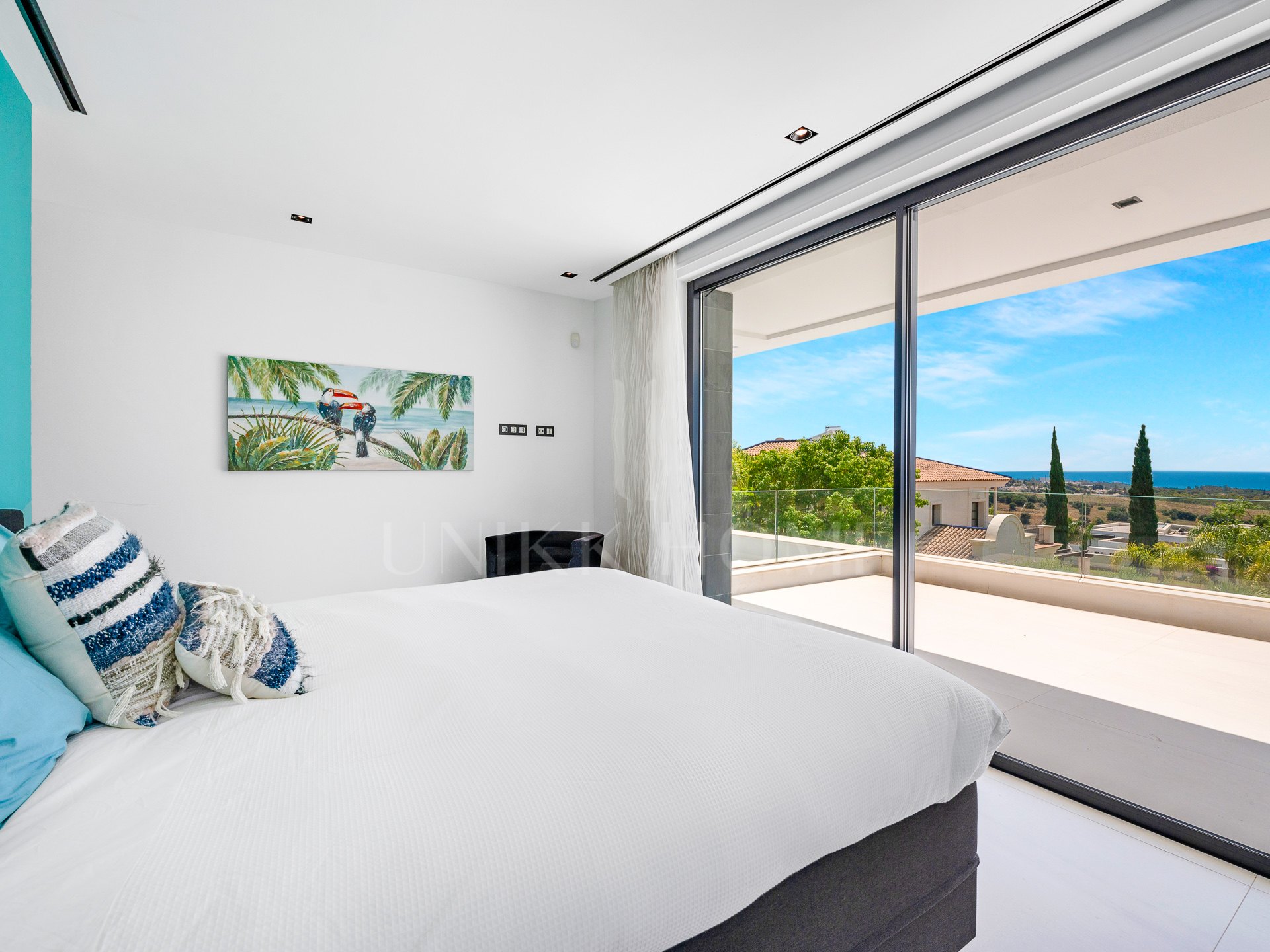 Spectacular New Villa with Sea and Golf Views