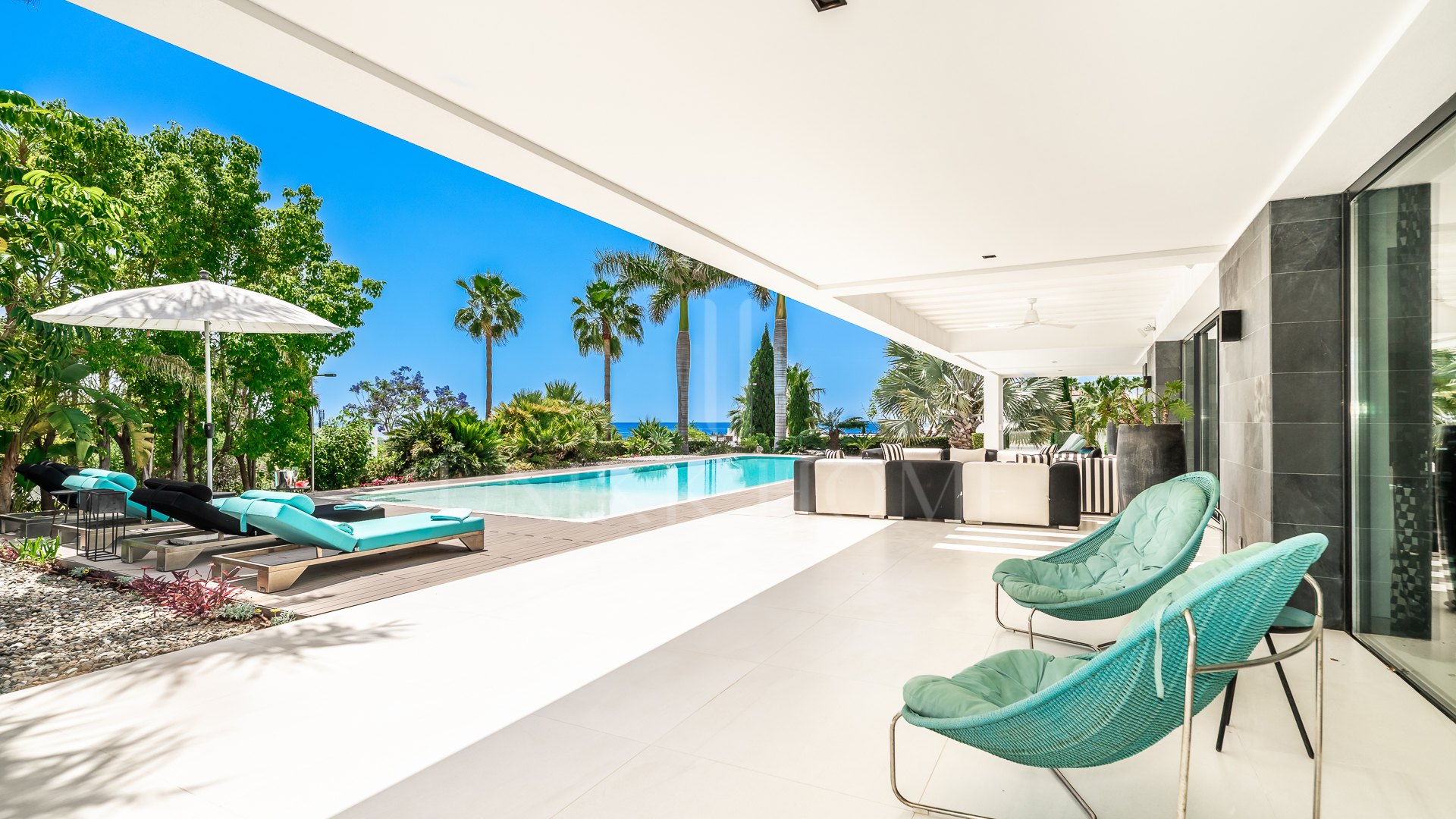 Spectacular New Villa with Sea and Golf Views