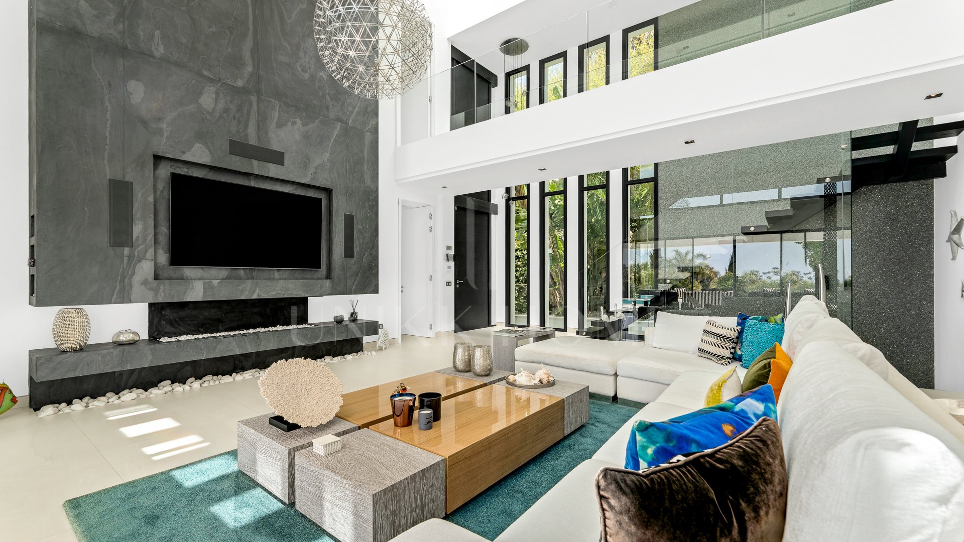 Spectacular New Villa with Sea and Golf Views