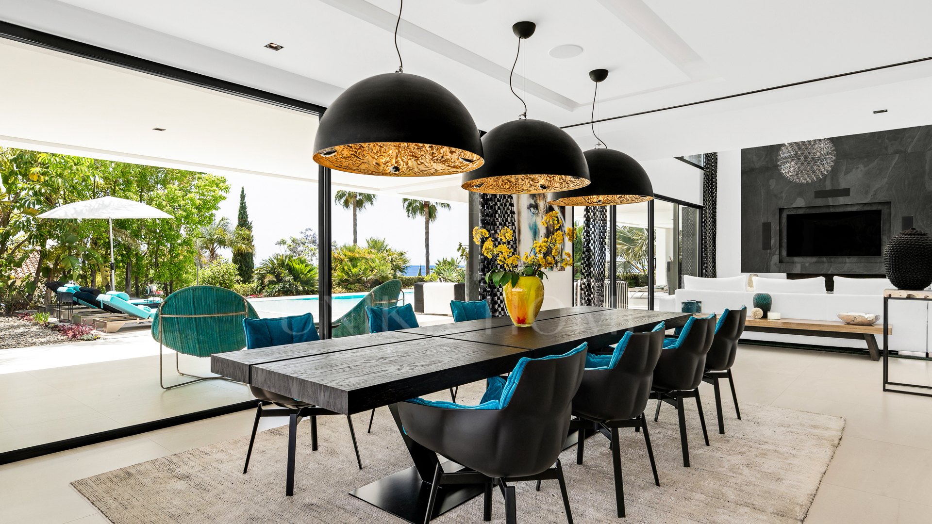 Spectacular New Villa with Sea and Golf Views