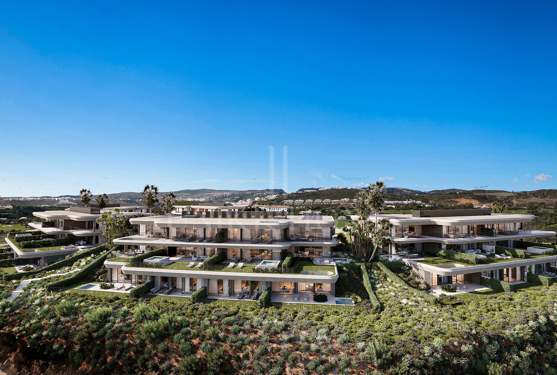 Apartamento de lujo en primera planta con espectaculares vistas al mar en Camarate Golf - Casares