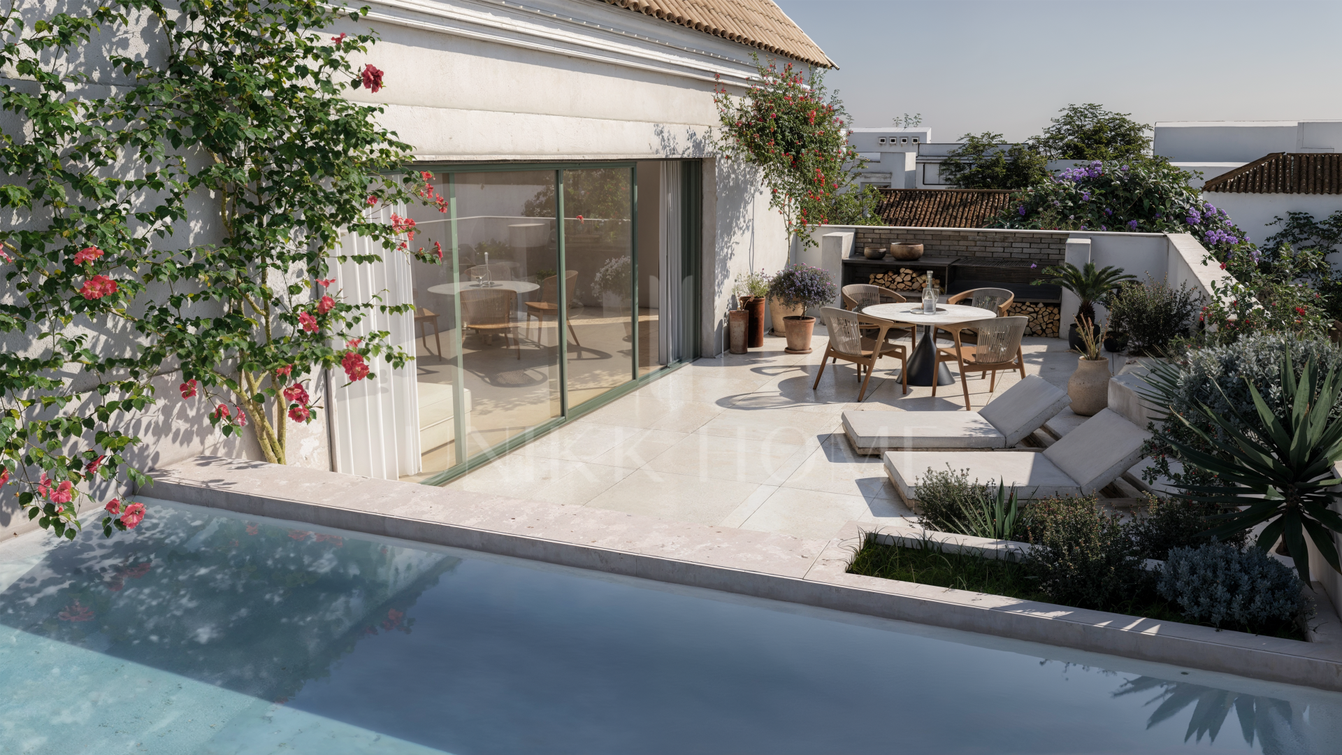 Exclusivo piso de 2 dormitorios con piscina privada en el Centro Histrico de Estepona - Estepona Pueblo