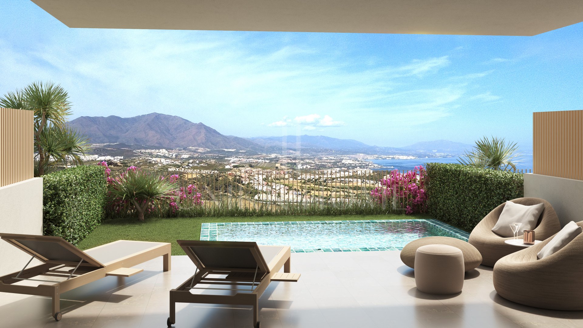Brand New Townhouse with Sea Views and Private Pool – Manilva Hills