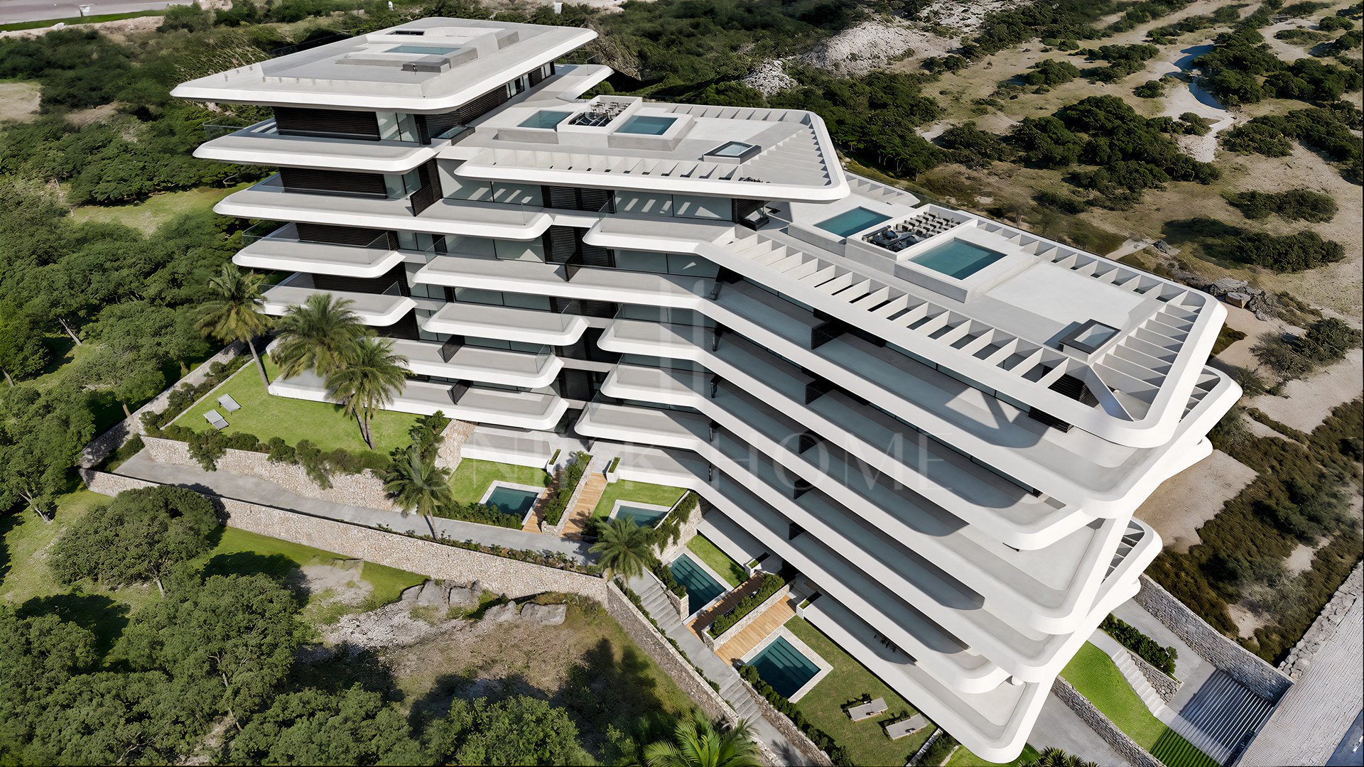 2 Bedrooms Brand New Flat in Modern Sea Views Complex - Estepona Center