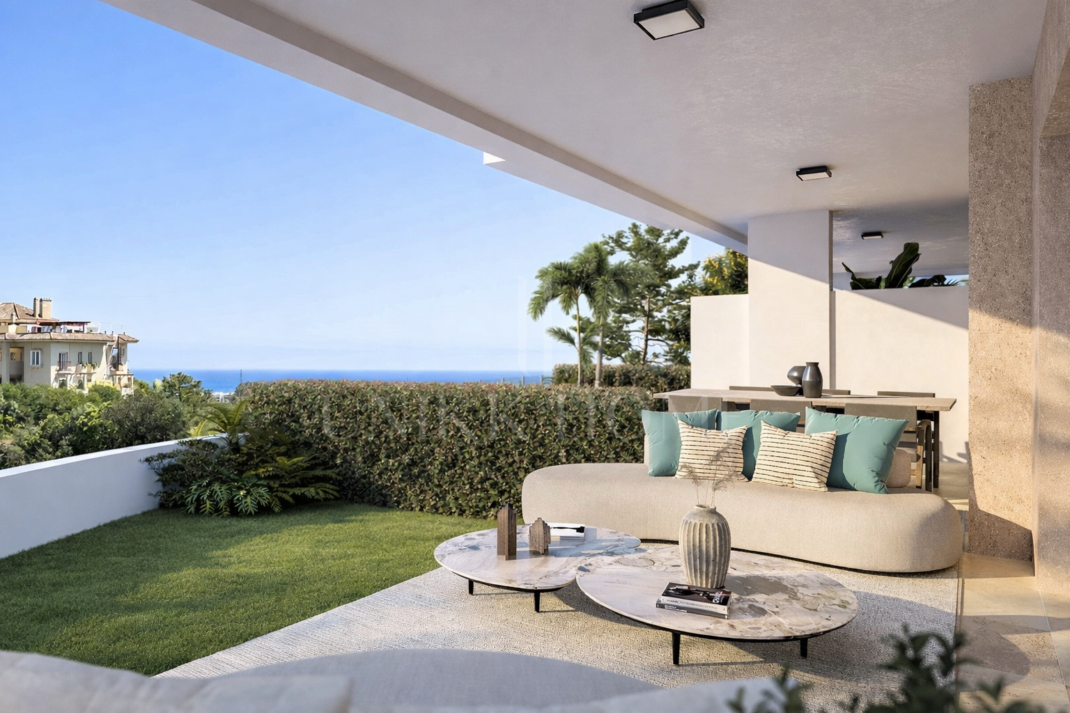 APARTAMENTO MODERNO DE 3 HABITACIONES CON JARDÍN - NUEVA MILLA DE ORO