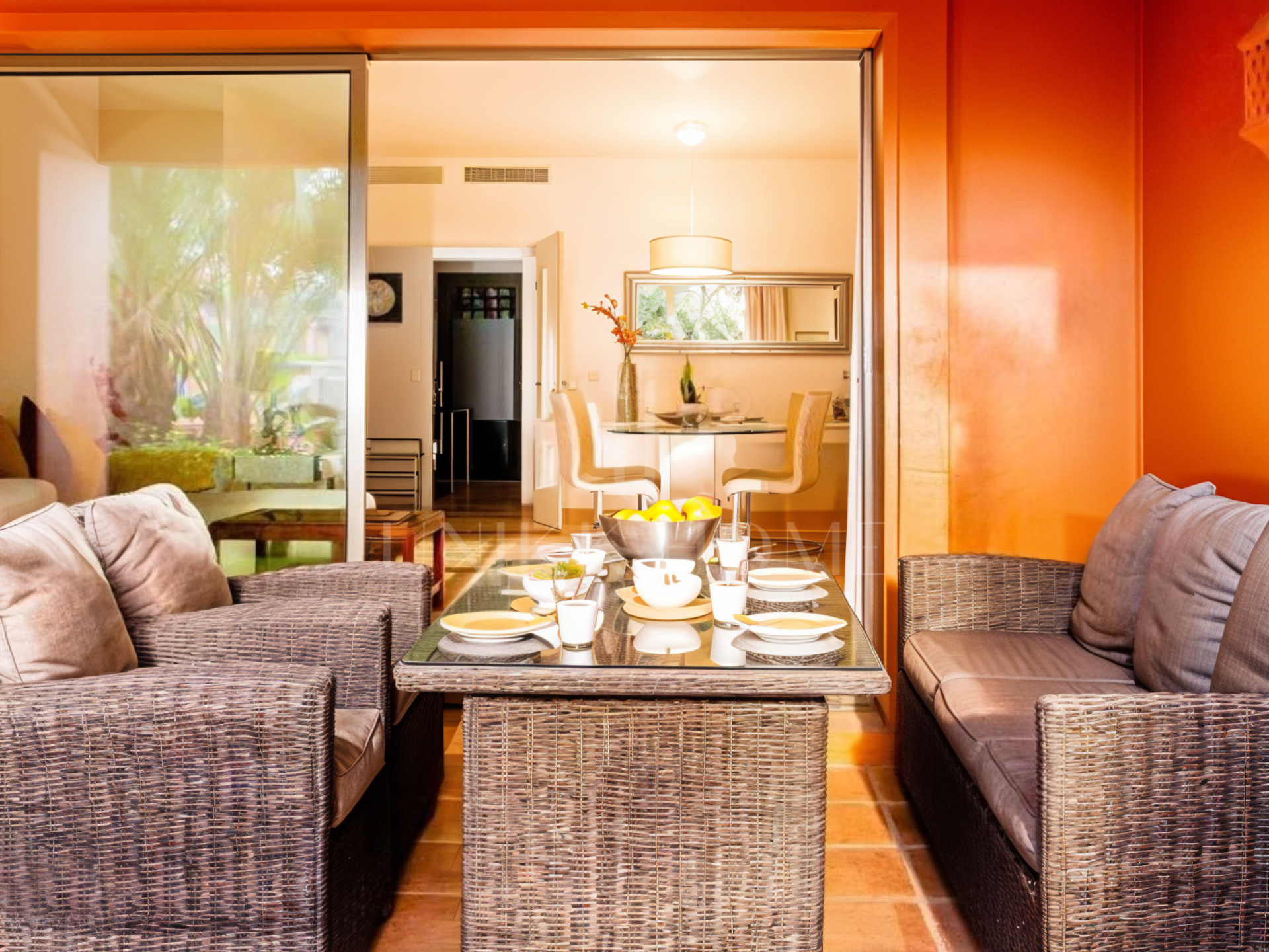 Ground Floor Apartment with Spacious Garden in Gated Community with Spa and Indoor Pool - Benatalaya - East Estepona