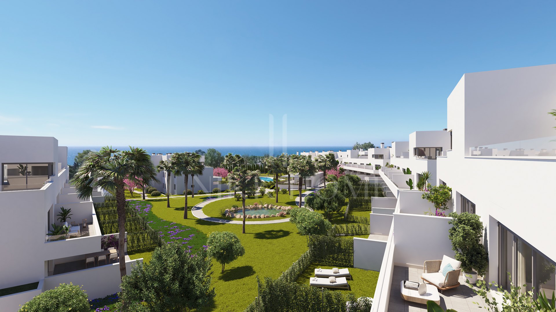 BRAND NEW FLAT IN COMEPLEX WITH GYM CLOSE TO THE BEACH - BEL AIR ESTEPONA
