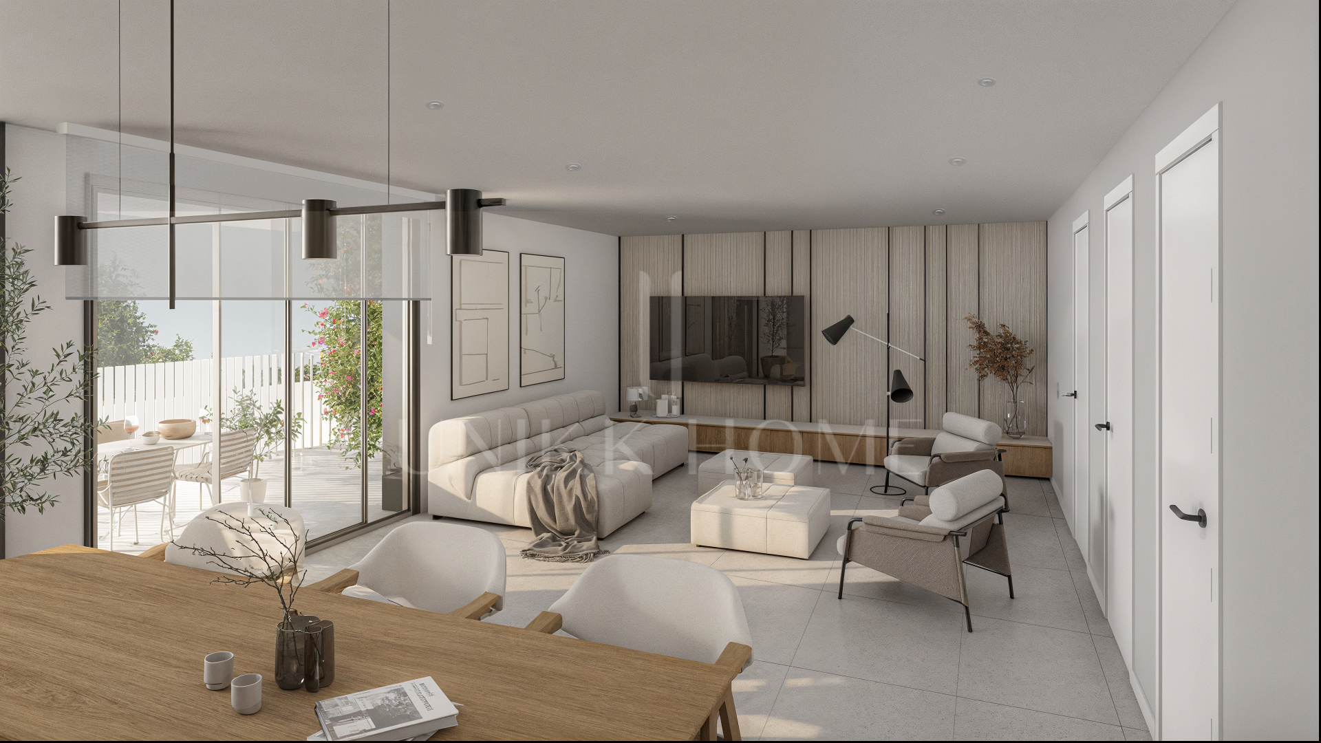 Apartamento a estrenar con patio, cerca del centro de Estepona