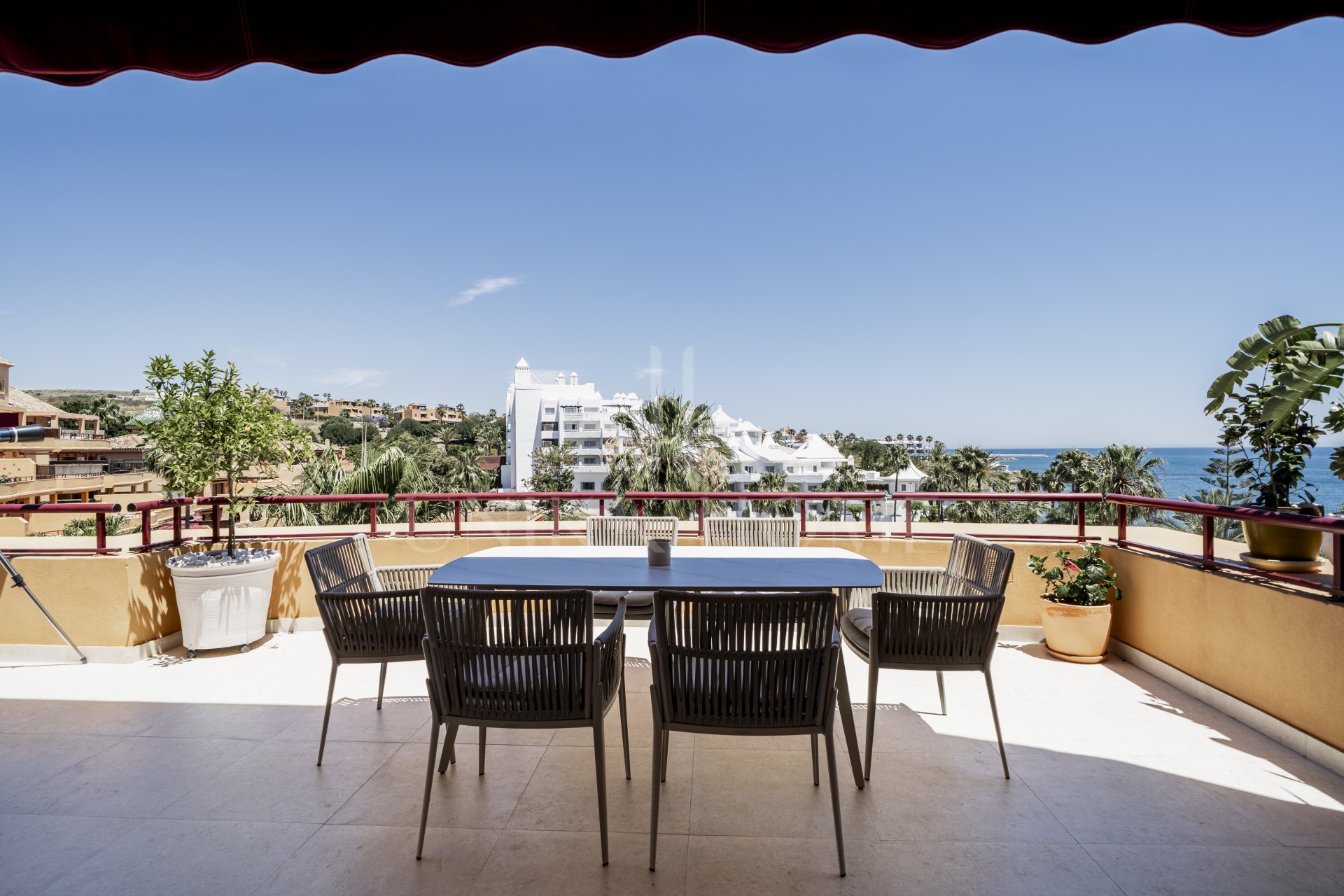 Stylish Beachside Living with Sea Views in Estepona