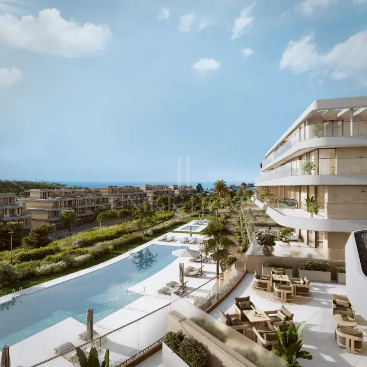 Apartamento de Obra Nueva con Amplia Terraza y Vistas Panorámicas – Oeste de Estepona