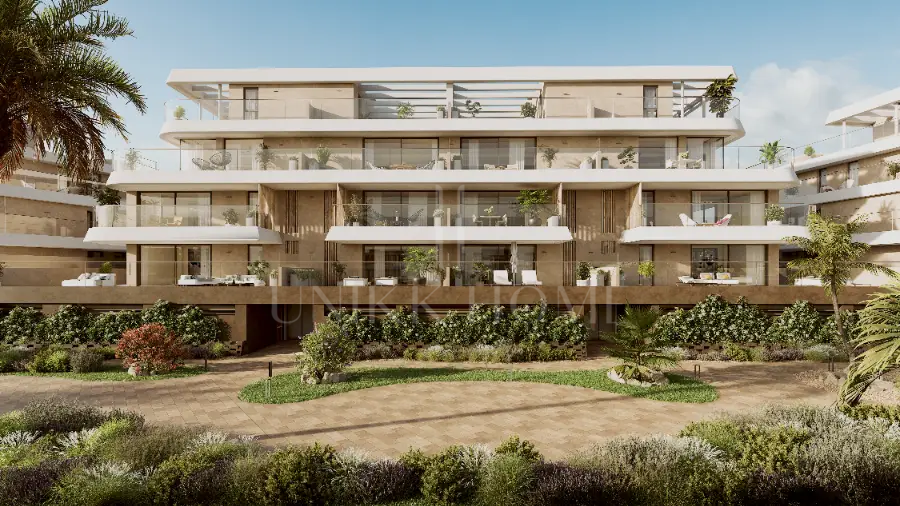 2-Bedroom Ground Floor Apartment with Terrace and Garden Under Construction in Estepona West