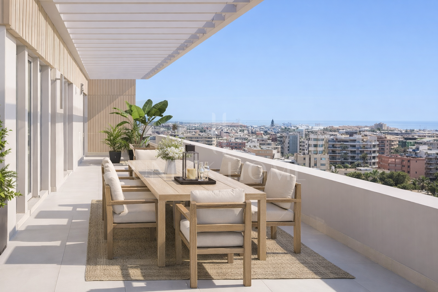 Penthouse with Solarium in Complex with Indoor Pool & Gym - Estepona Town