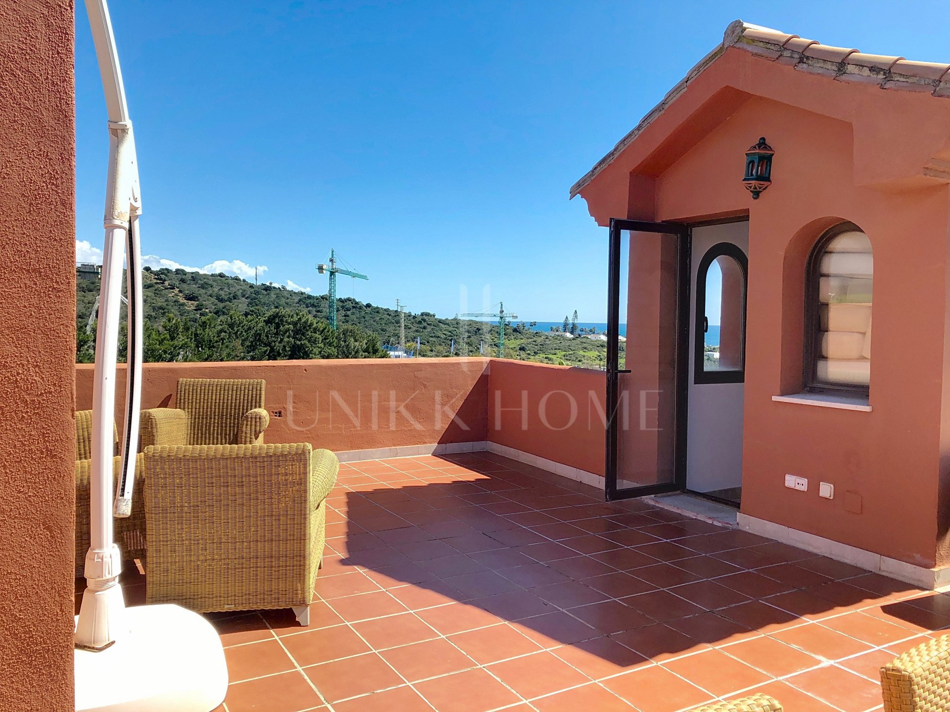 PENTHOUSE WITH MOUNTAIN AND SEA VIEWS IN COSTA GALERA