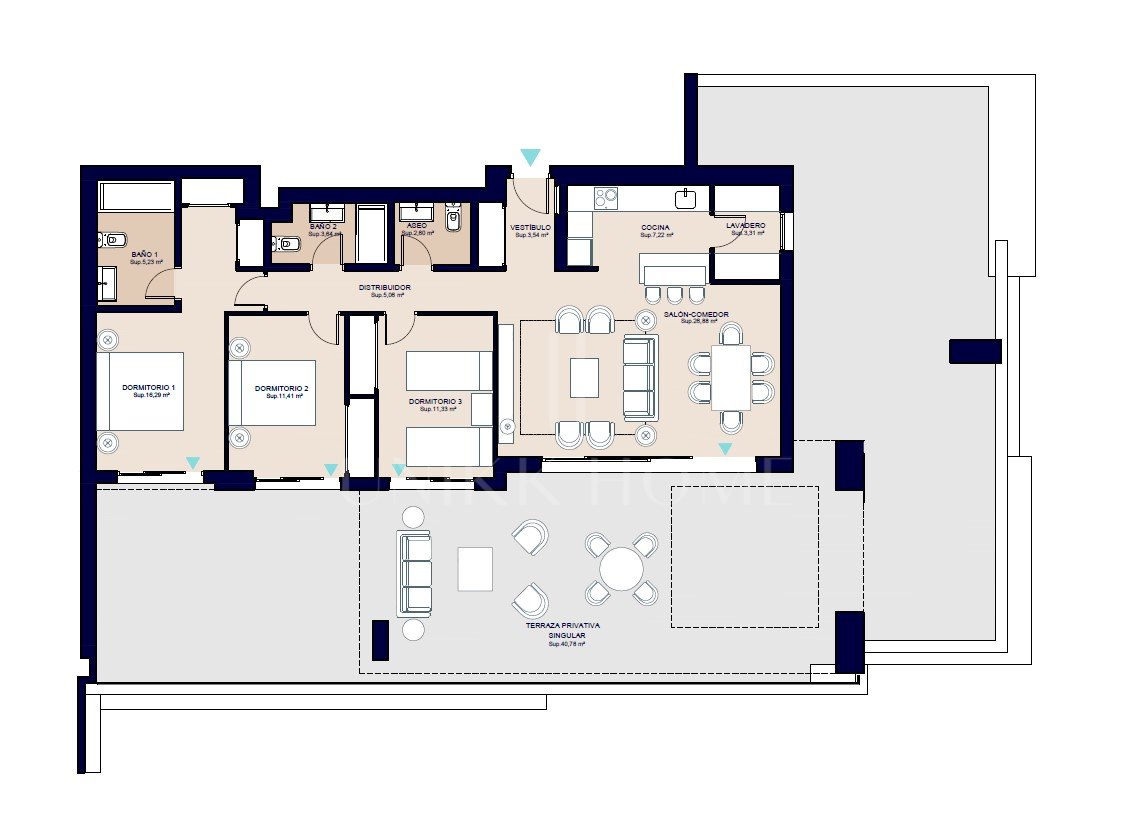 MODERN PENTHOUSE WITH SEA VIEWS IN A COMMUNITY WITH SPA FACILITIES - ESTEPONA SELWO