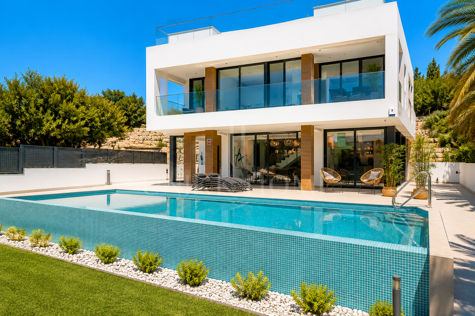 CONTEMPORARY VILLA WITH OPEN SEA VIEWS - VALLE ROMANO GOLF