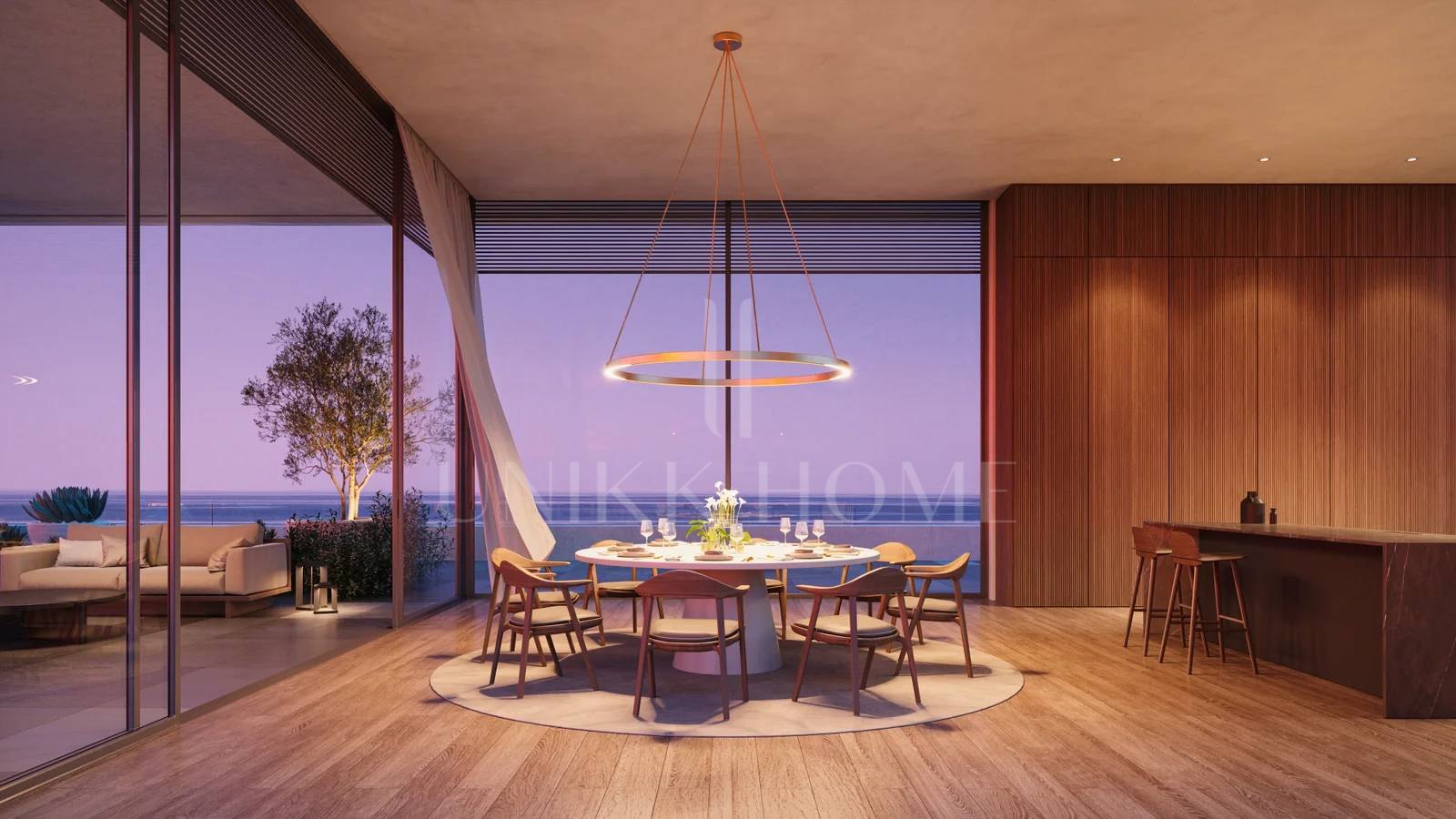Sea Views Turn Key Modern Apartment - Beach Location - High End Qualities - Estepona West