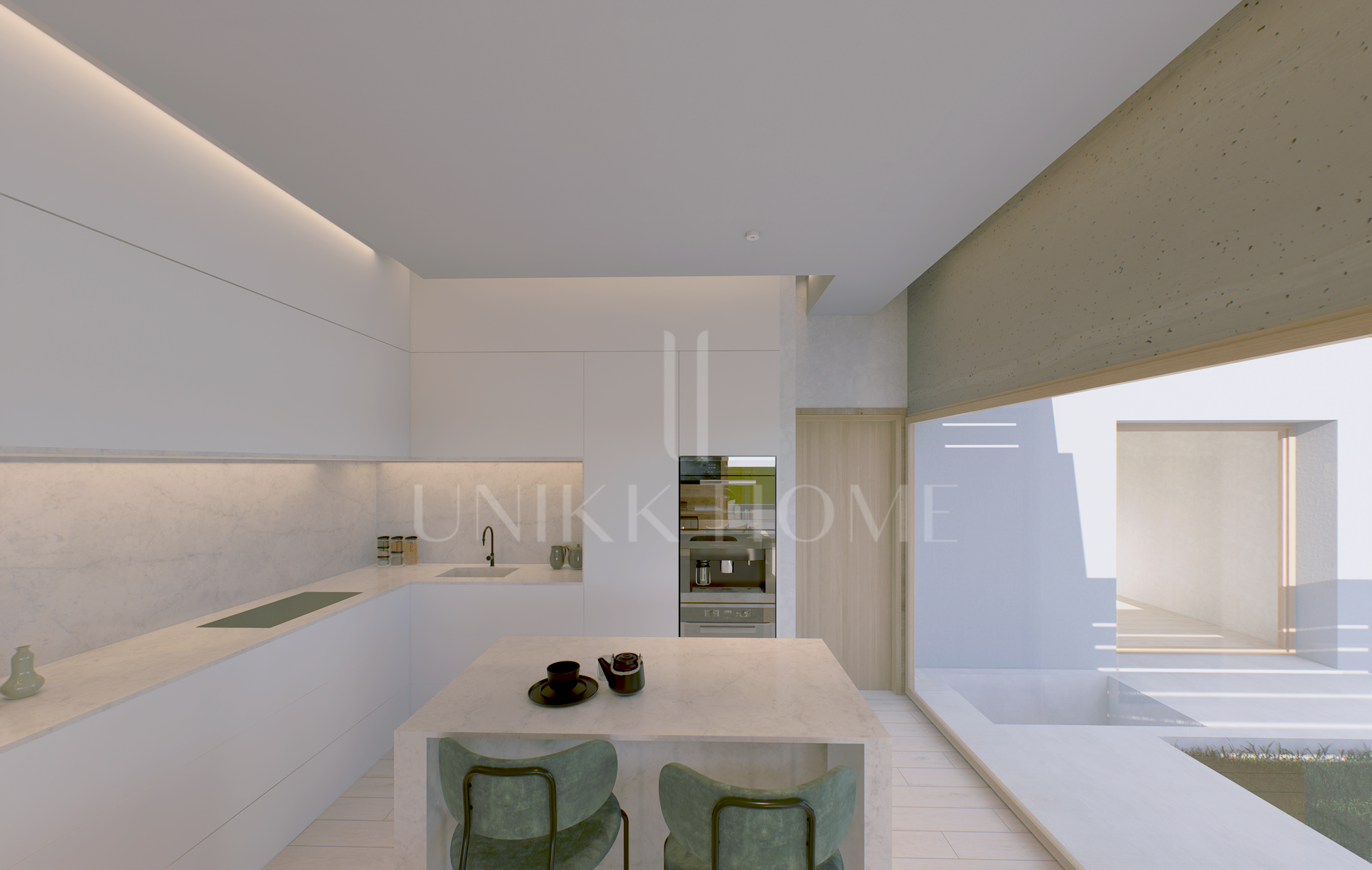 Villa de diseño contemporáneo con piscina infinity y solárium en Valle Romano, Estepona
