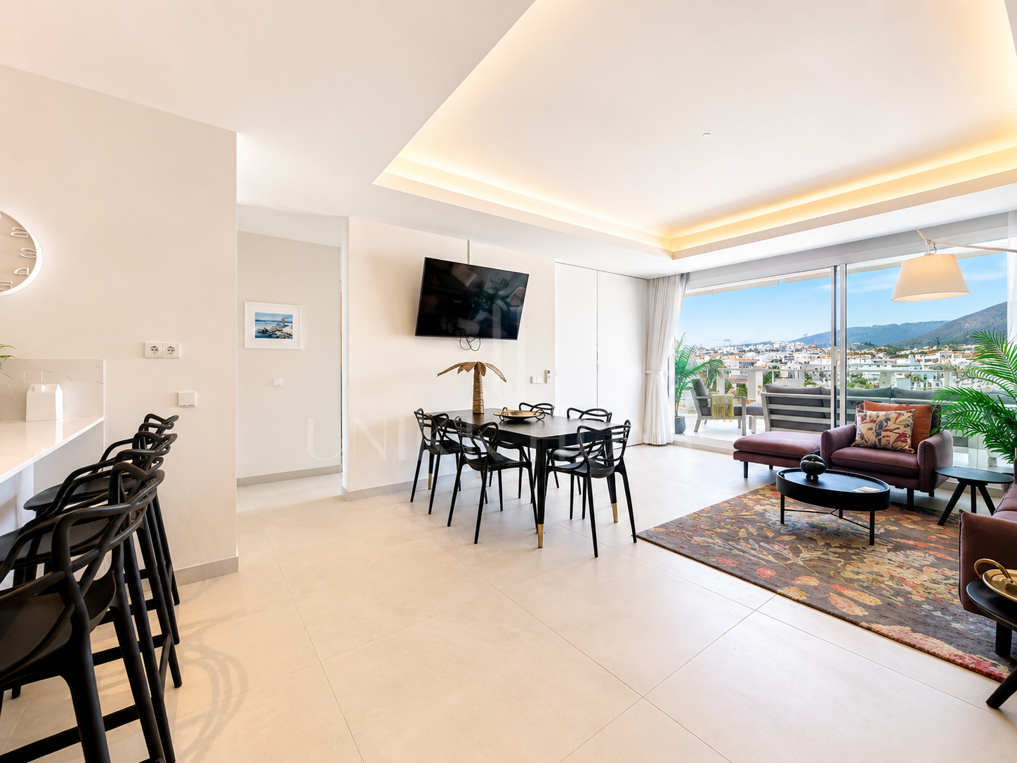 Apartment in Darya - Modern Development Fronline Sea on the Beach Promenade of Estepona Center