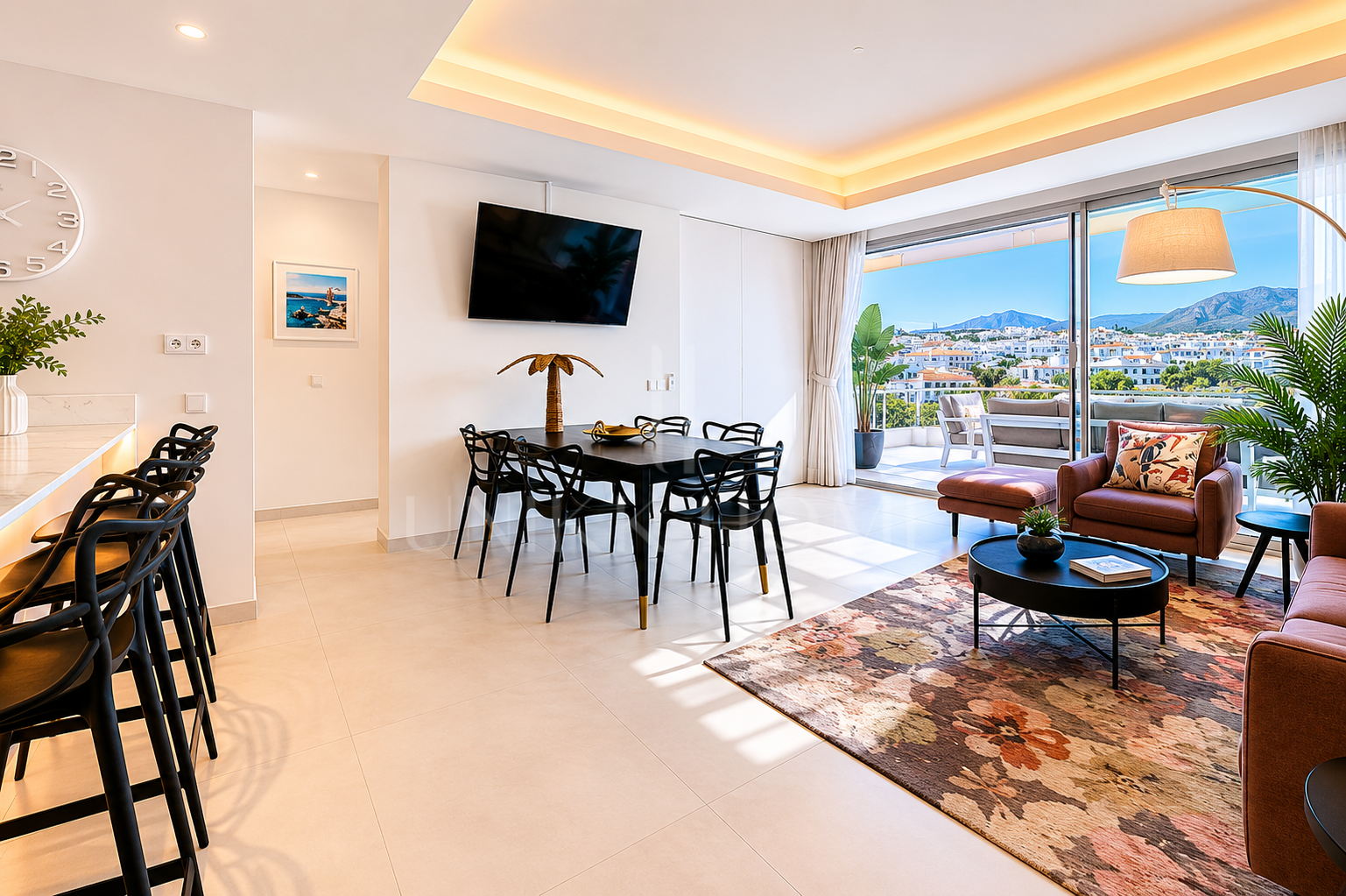 Apartment in Darya - Modern Development Fronline Sea on the Beach Promenade of Estepona Center