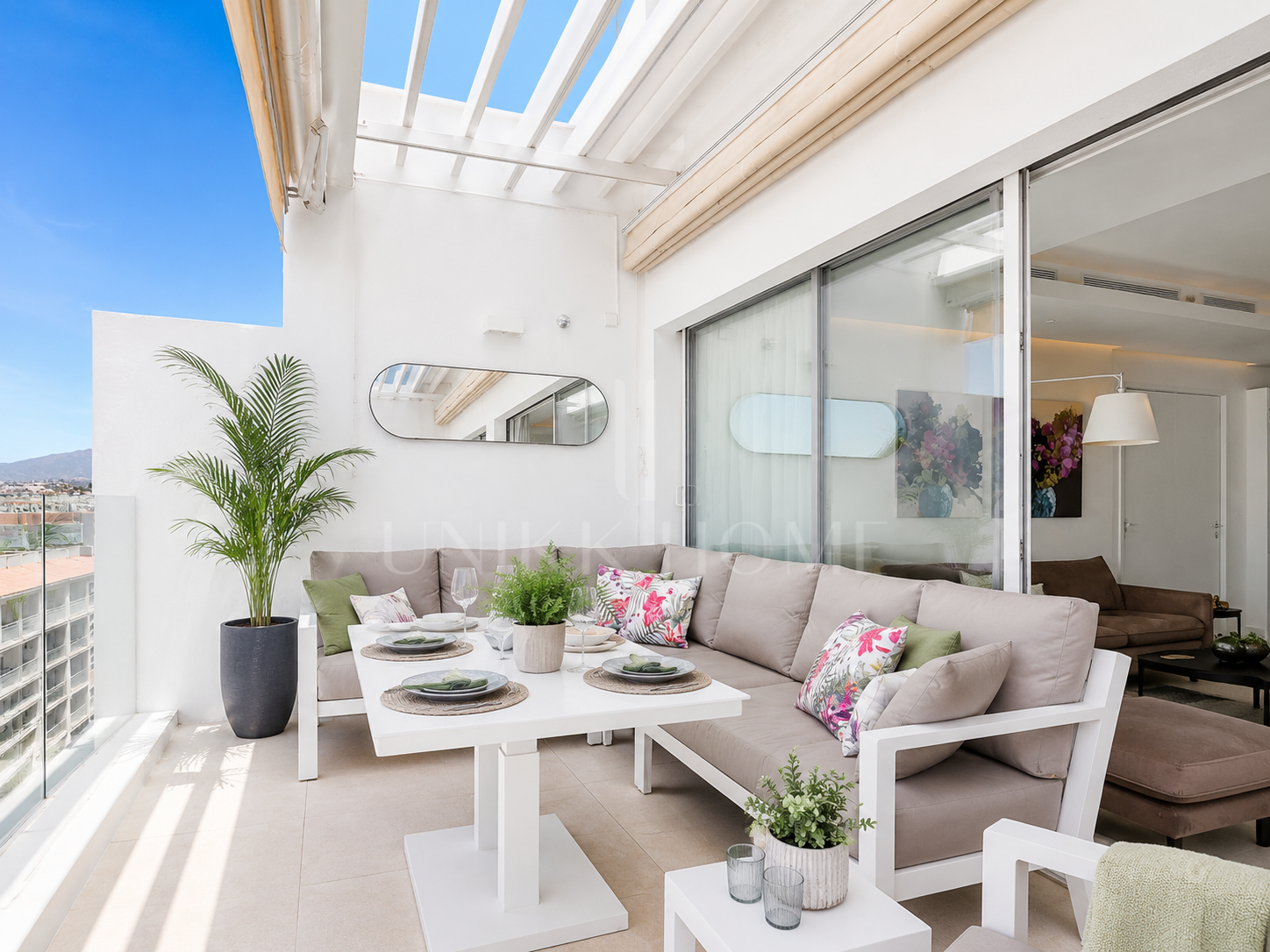 Apartment in Darya - Modern Development Fronline Sea on the Beach Promenade of Estepona Center