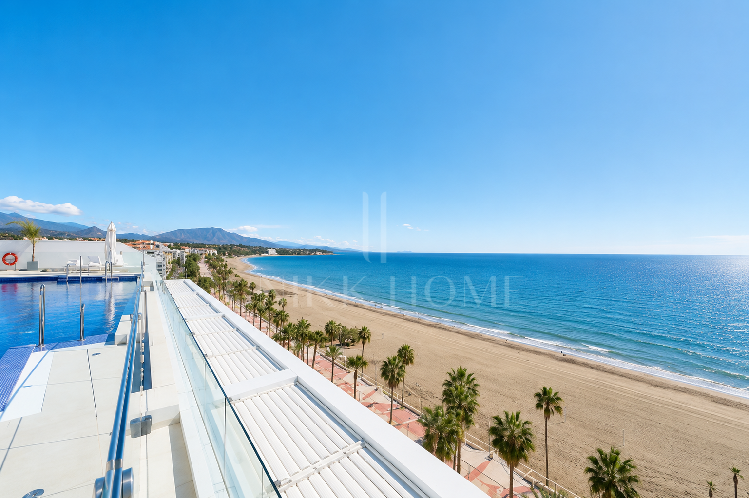 Apartment in Darya - Modern Development Fronline Sea on the Beach Promenade of Estepona Center