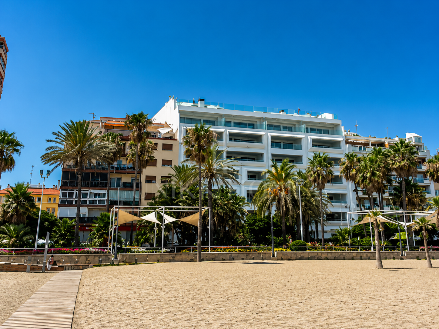 Apartment in Darya - Modern Development Fronline Sea on the Beach Promenade of Estepona Center