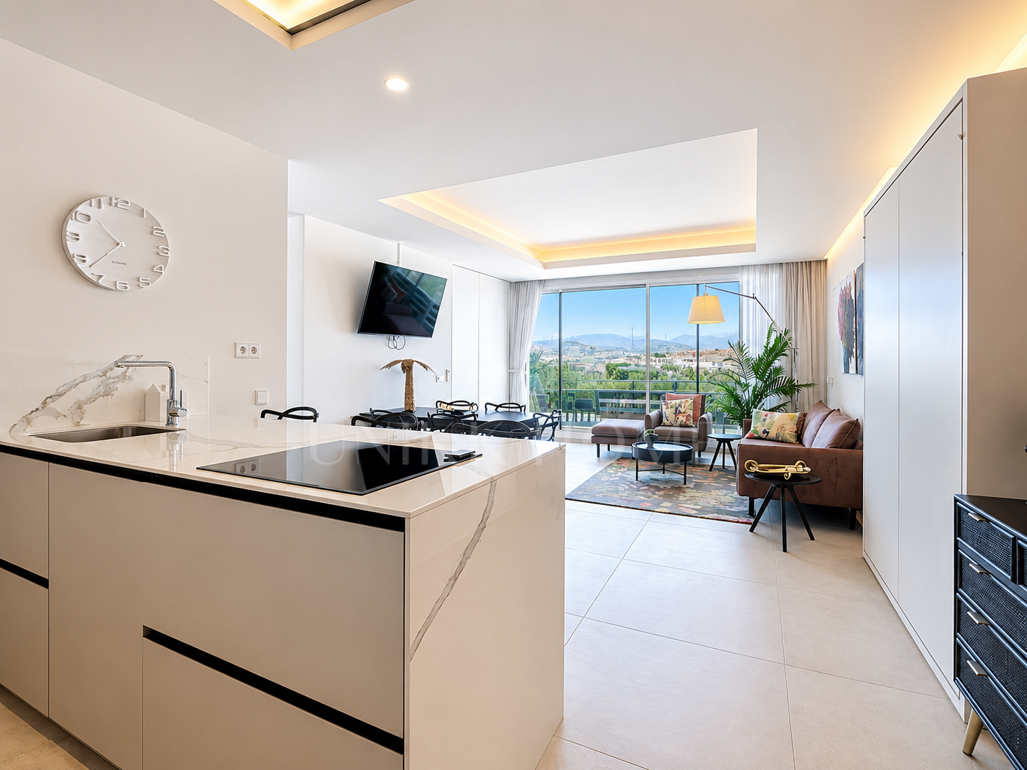 Apartment in Darya - Modern Development Fronline Sea on the Beach Promenade of Estepona Center