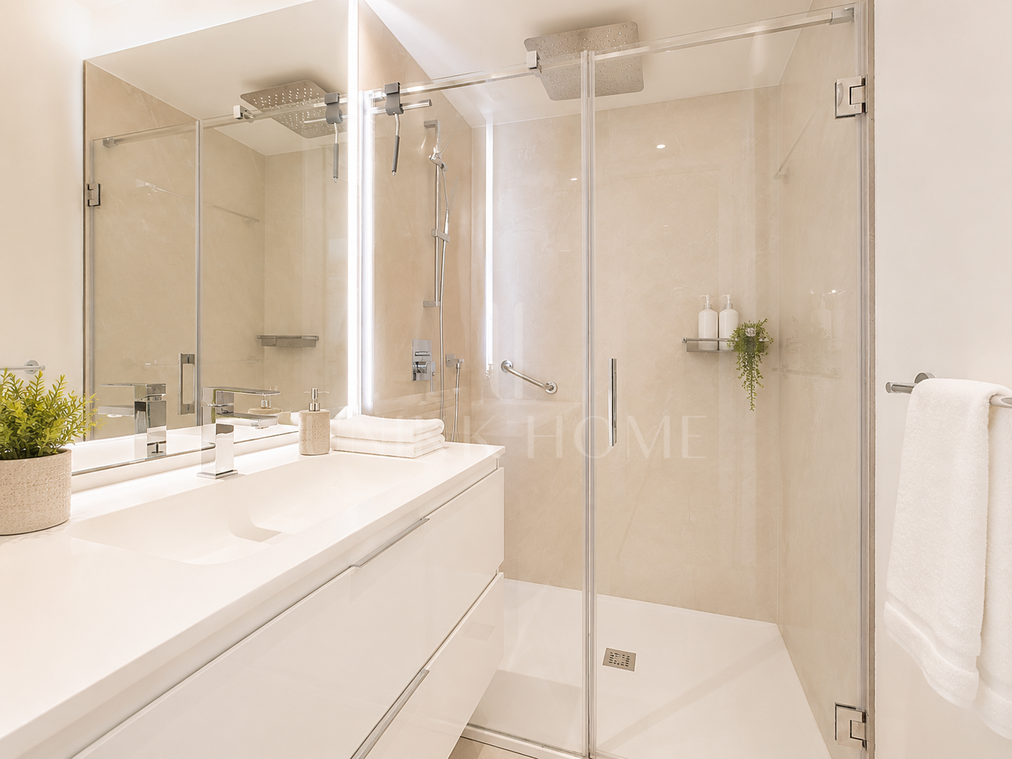 Apartment in Darya - Modern Development Fronline Sea on the Beach Promenade of Estepona Center