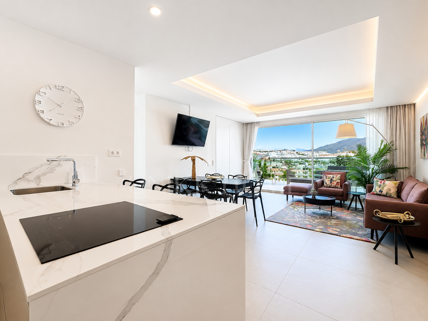 Apartment in Darya - Modern Development Fronline Sea on the Beach Promenade of Estepona Center