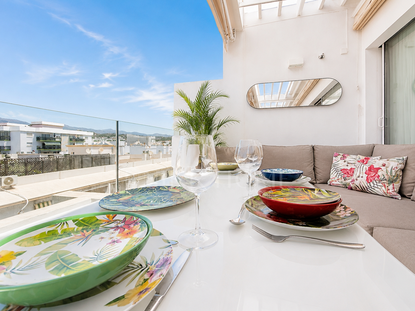 Apartment in Darya - Modern Development Fronline Sea on the Beach Promenade of Estepona Center