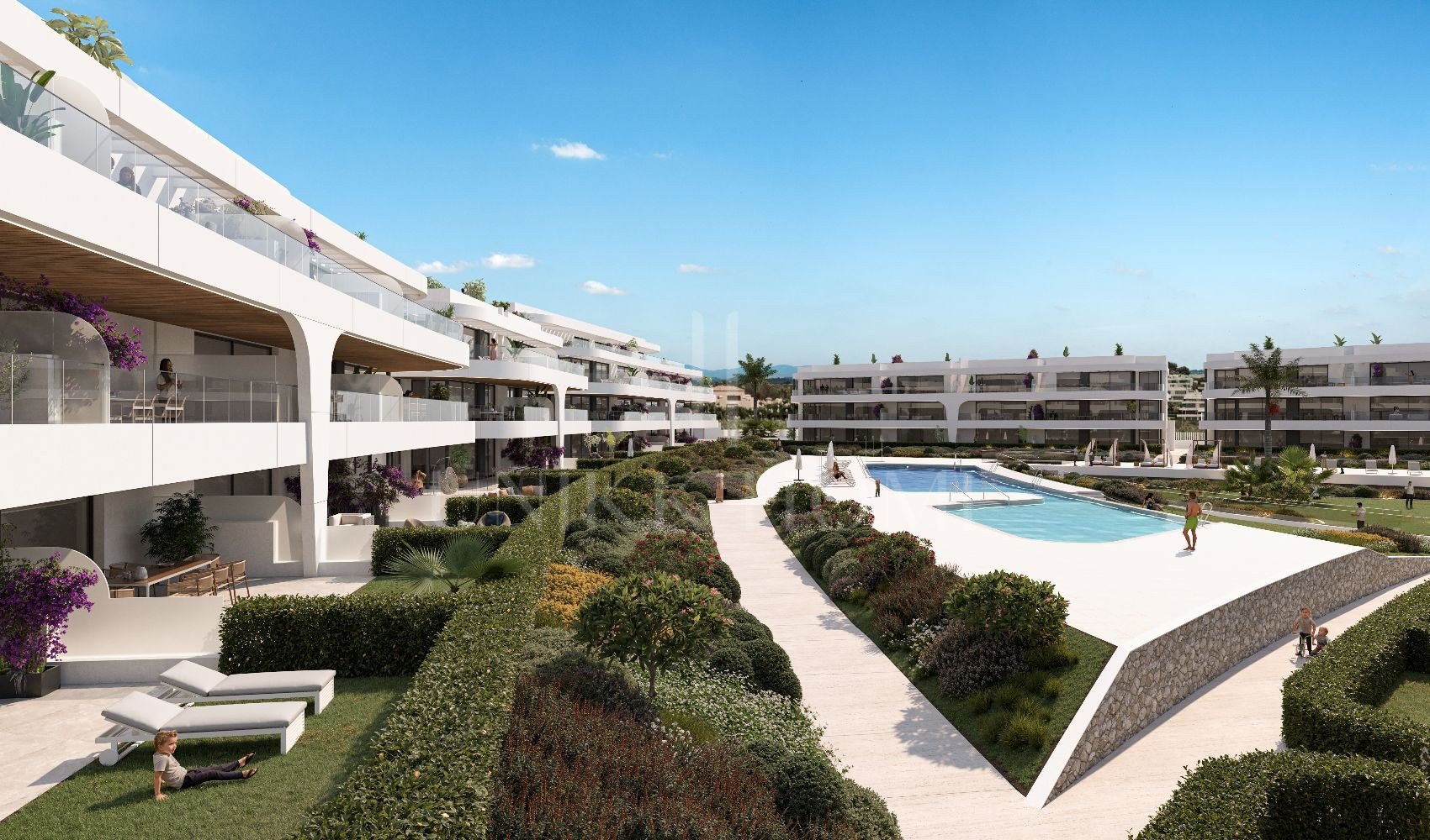 APARTAMENTO A ESTRENAR DE ALTA CALIDAD EN PLANTA BAJA CON JARDÍN EN ATALAYA - NUEVA MILLA DE ORO - ESTEPONA