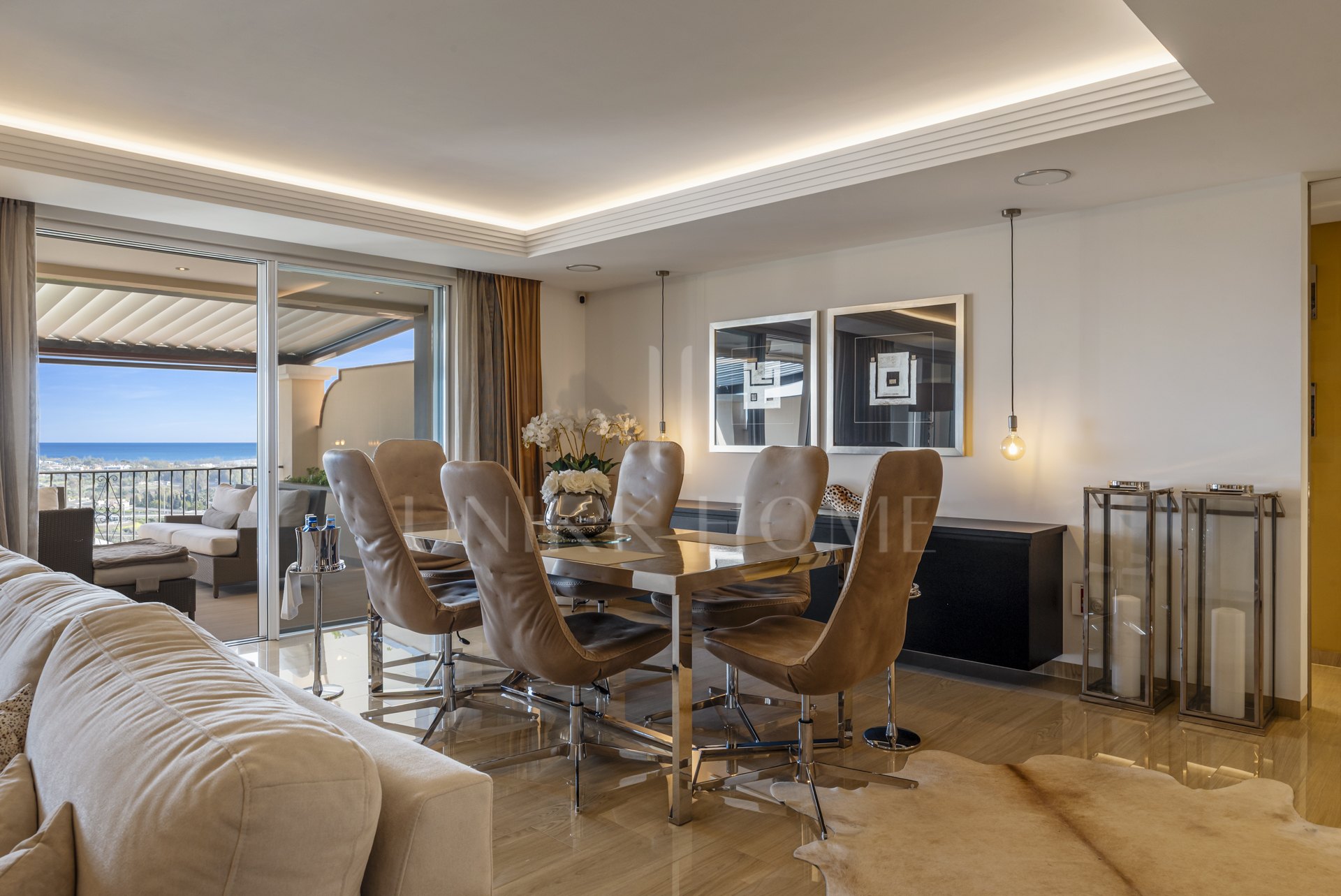 Sea View Penthouse - Private Jacuzzi, Sauna, Gym and Lift - Los Almendros - Benahavís
