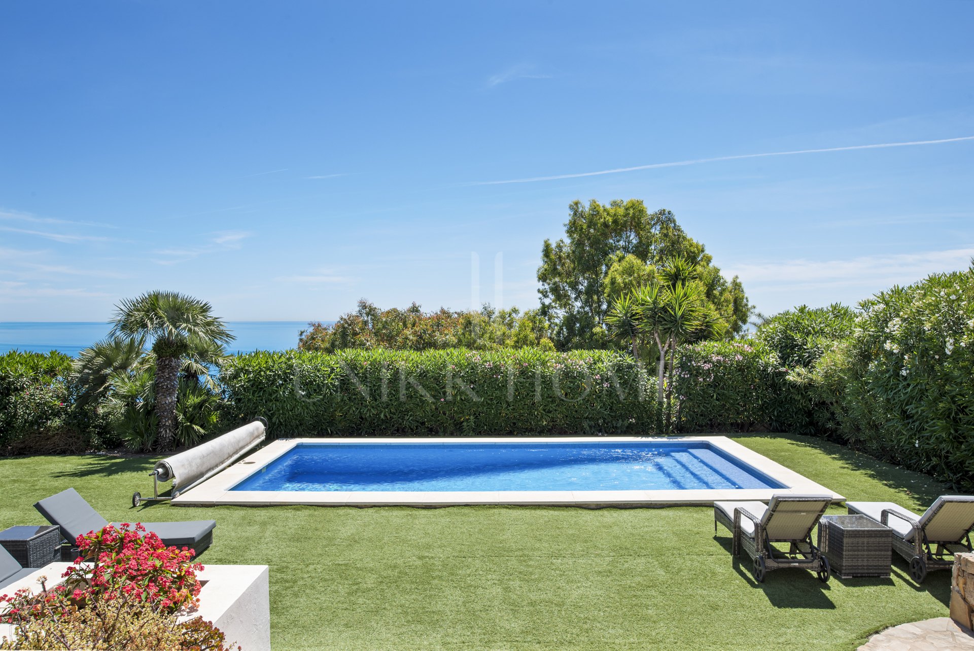 Villa con Vistas al Mar en La Paloma, Manilva