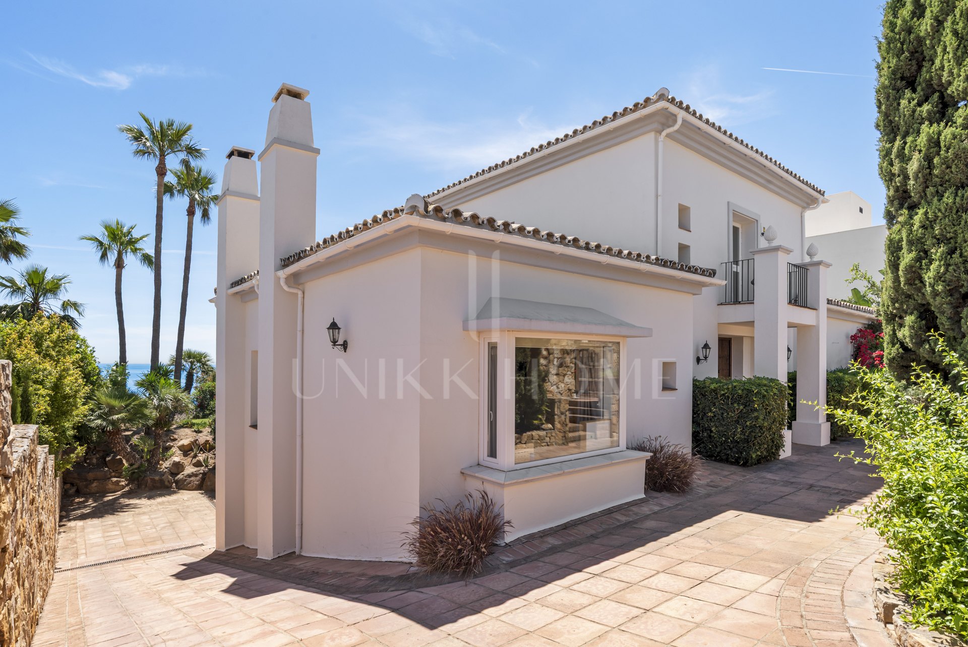 Villa con Vistas al Mar en La Paloma, Manilva
